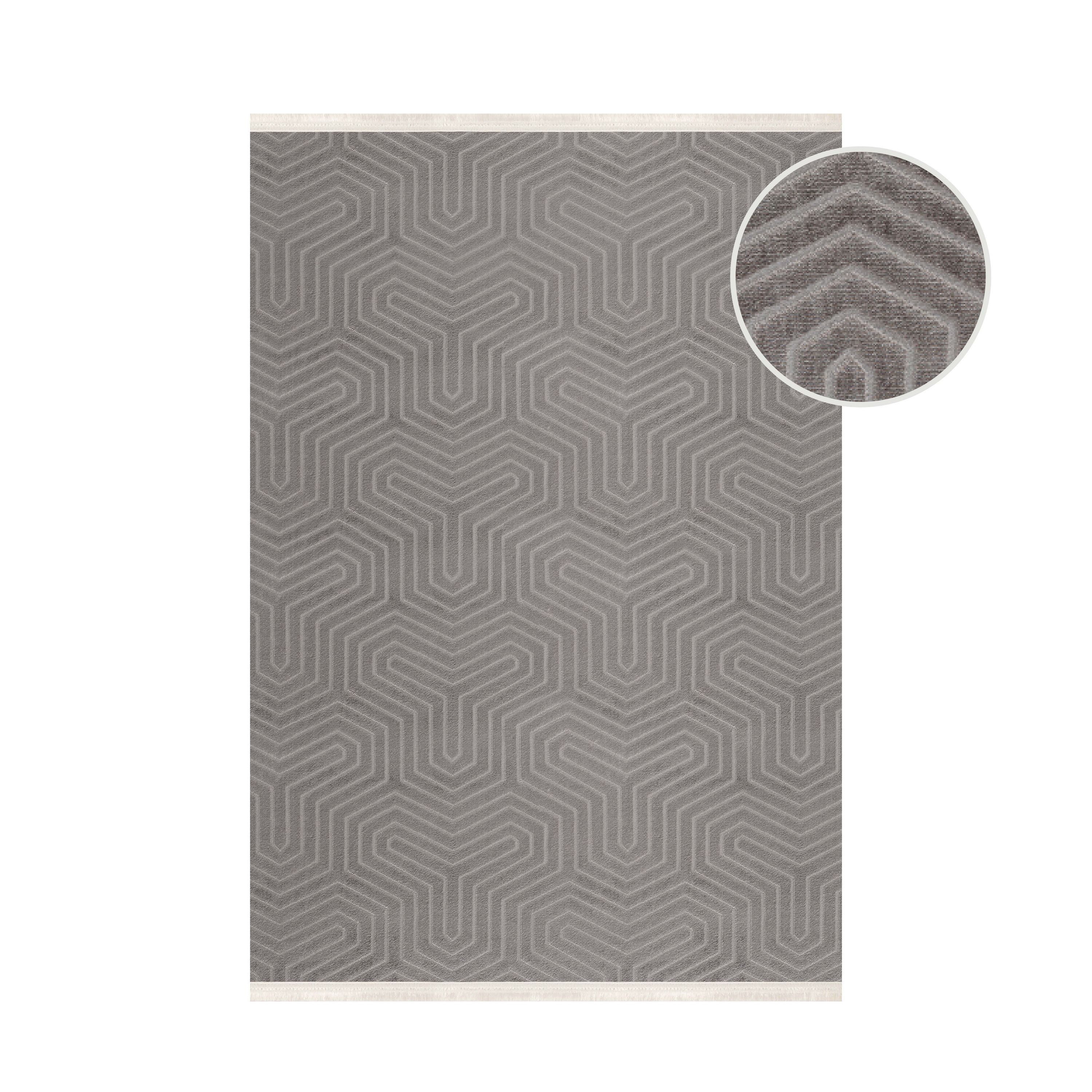 Carpettex Orientteppich Unicolor - Einfarbig, Rechteckig, günstig online kaufen
