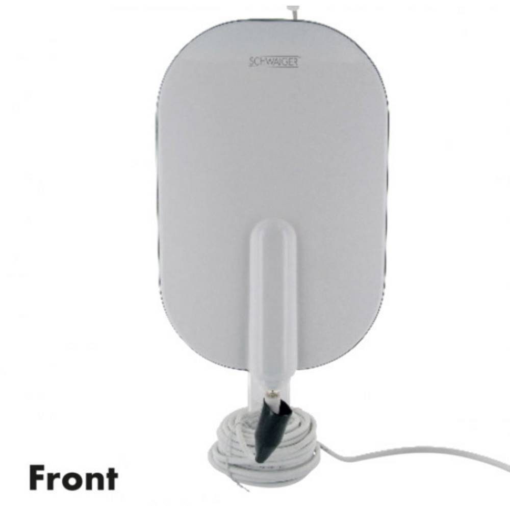 Schwaiger aktive DVB-T/T2 Antenne DTA4000 011 Flachantenne