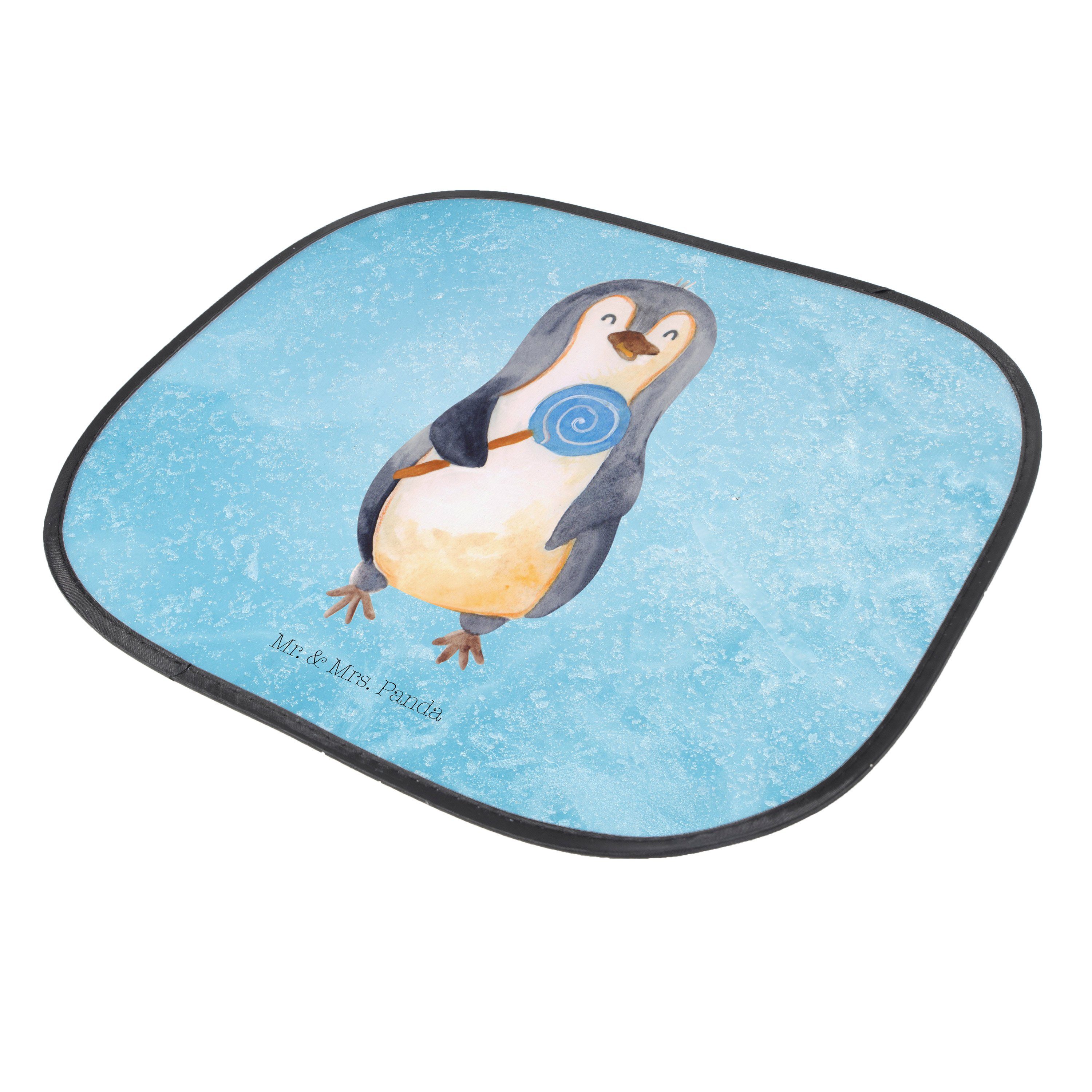 Pinguin Geschenk, Lolli Sonne Eisblau - Auto Mrs. Seidenmatt - Sonnenschutz Sonnenschutz, Mr. Panda, & Sonne, A,