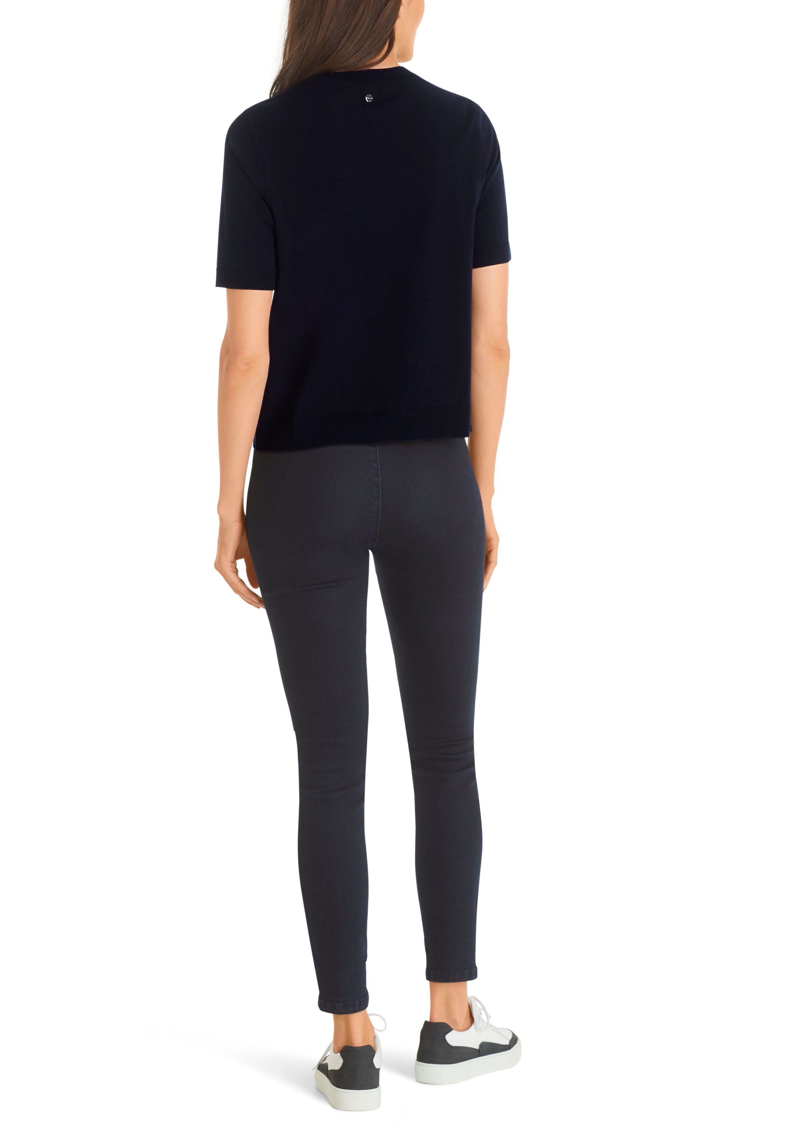 Marc Cain Rundhalspullover "Collection Essential" Premium Damenmode Pullover "Rethink Together"