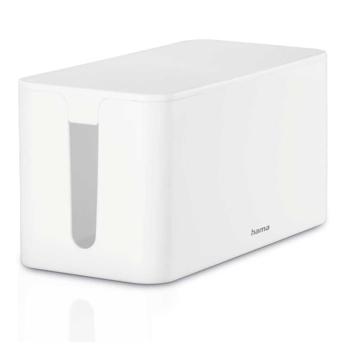 Hama Kabelbox Kabelbox "Mini" für Steckdosenleiste, 23,5 x 11,5 x 12