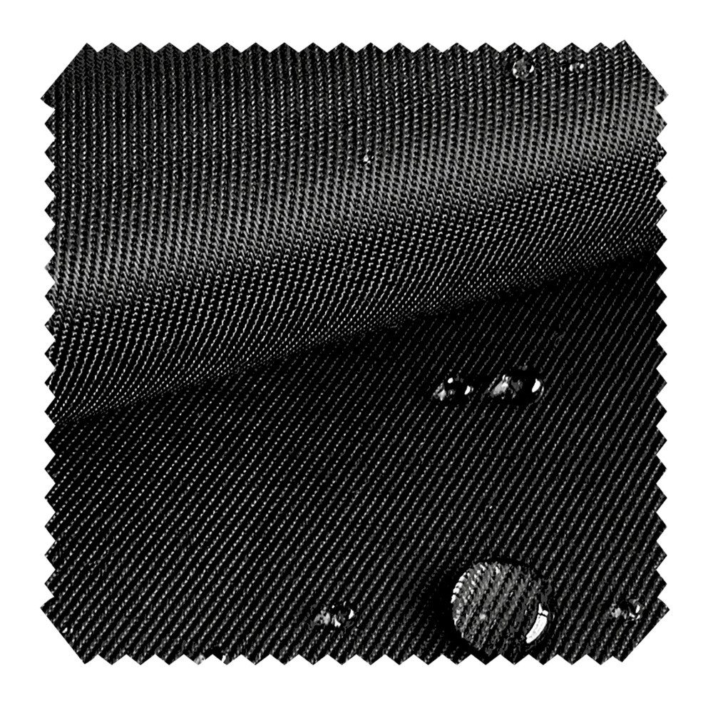 novely® Stoff LOGAN - Outdoor Twill-Stoff - Wasserabweisender Baumwoll-Mix, Köperstoff, Robust, Zertifiziert, Meterware, 1lfm