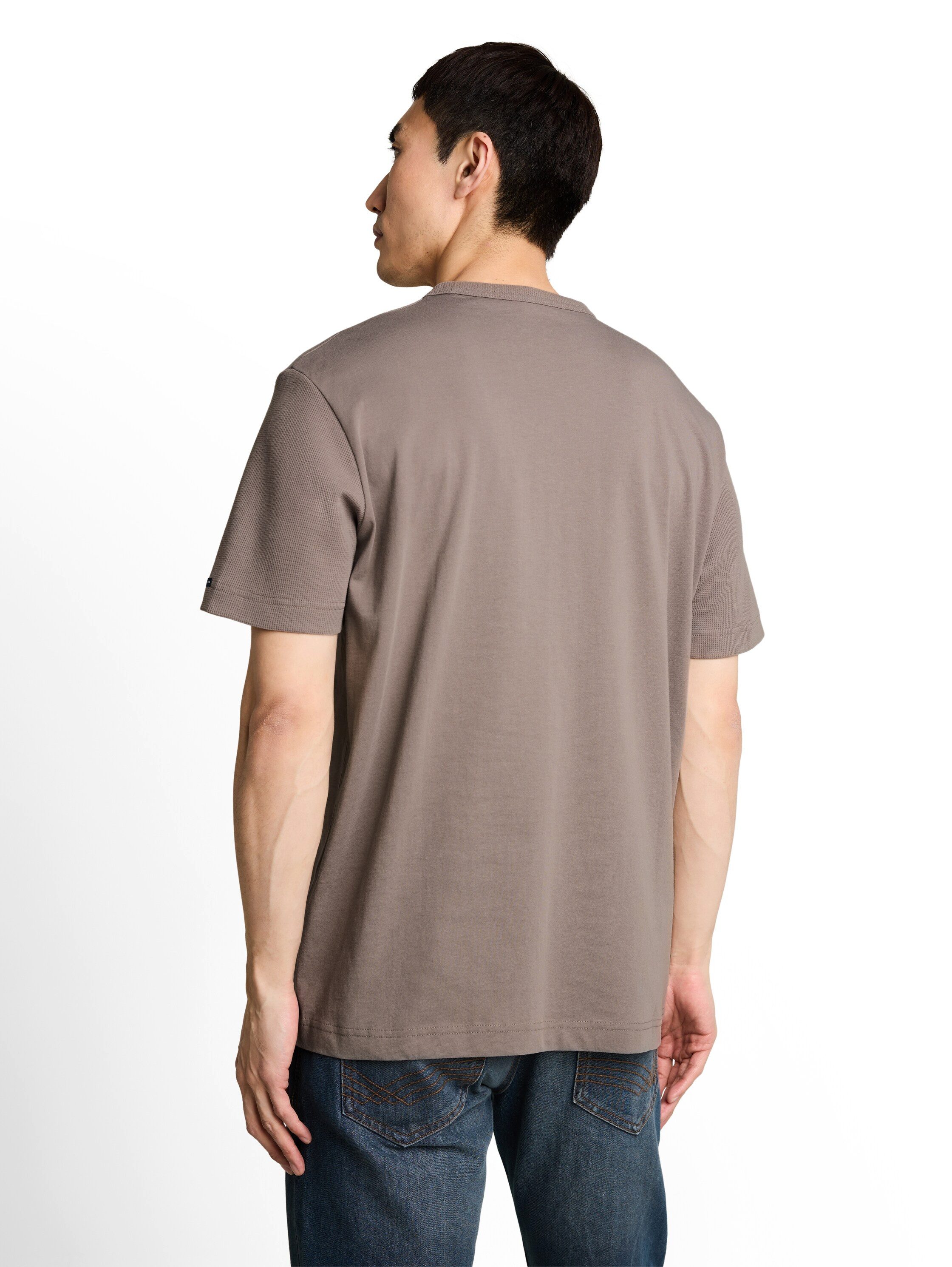TOM TAILOR Kurzarmshirt Sommershirt mit Struktur-Details – Bild 2 von 5
