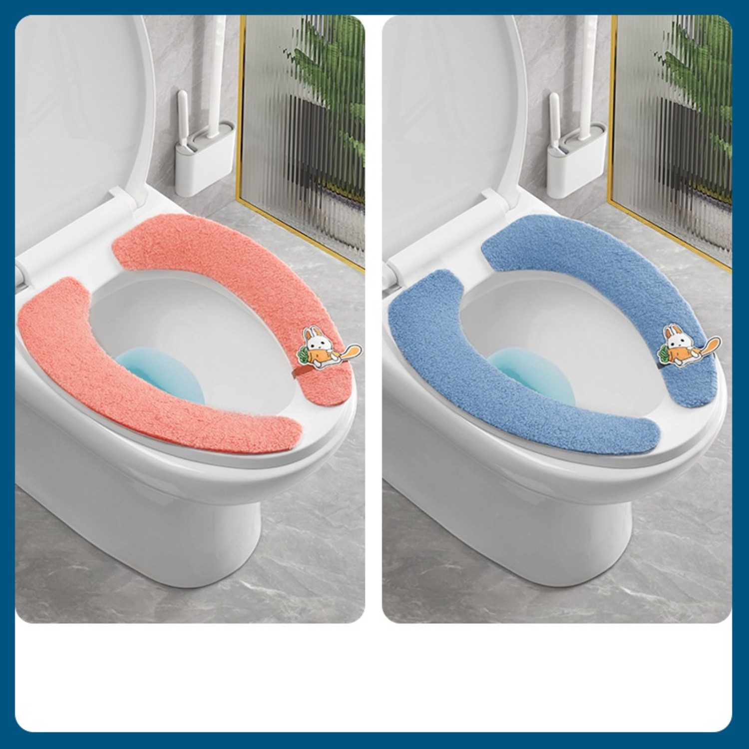 BYSURE Toilettensitzerhöhung, 2 Paar verdickte und günstig online kaufen