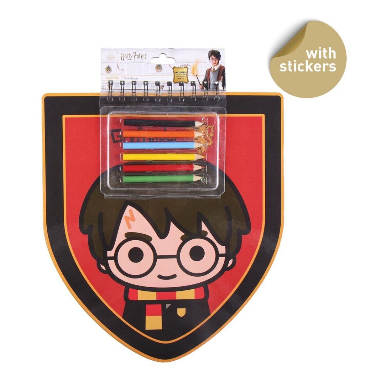 Harry Potter Notizbuch Harry Potter Buntes Notizbuch Zauberhafte Farben für Schule & Alltag