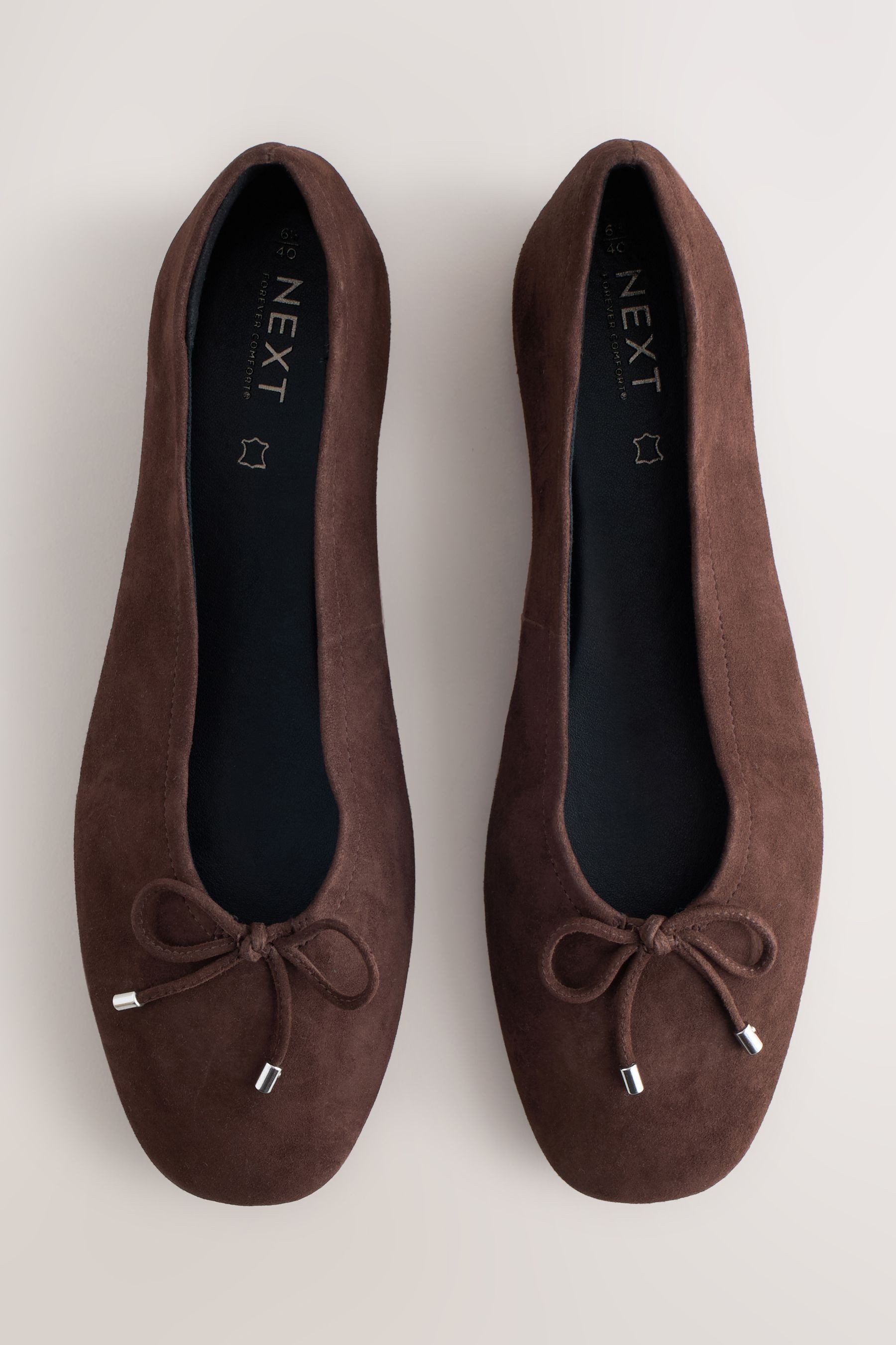 Next Forever Comfort® Ballerinas aus Veloursleder Ballerina (1-tlg)