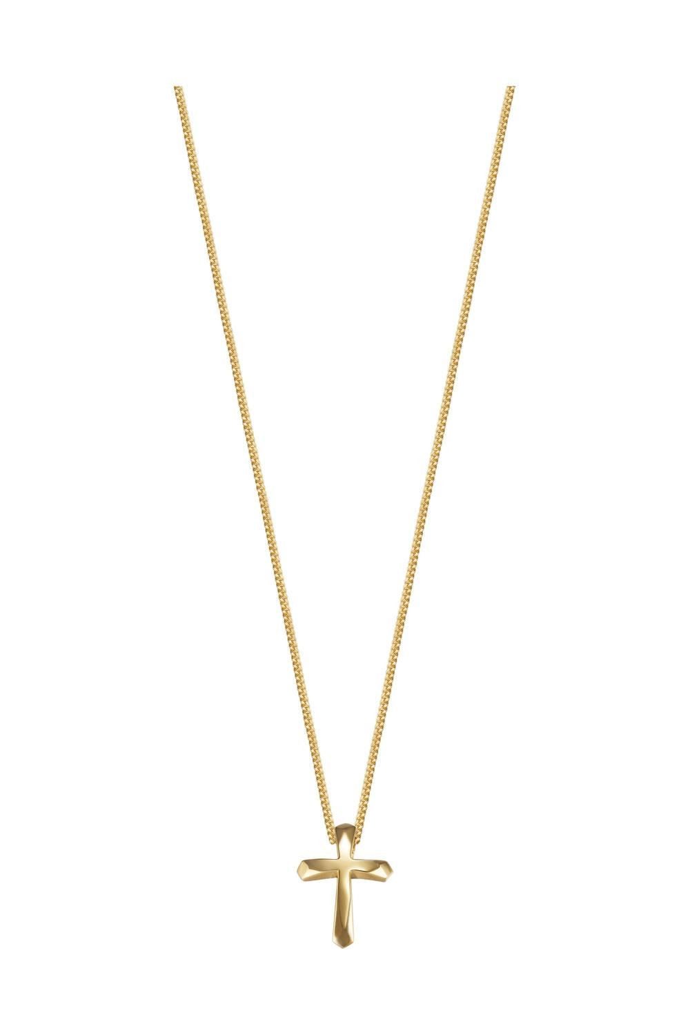 Collier Damen 925er Sterlingsilber 42cm Gold