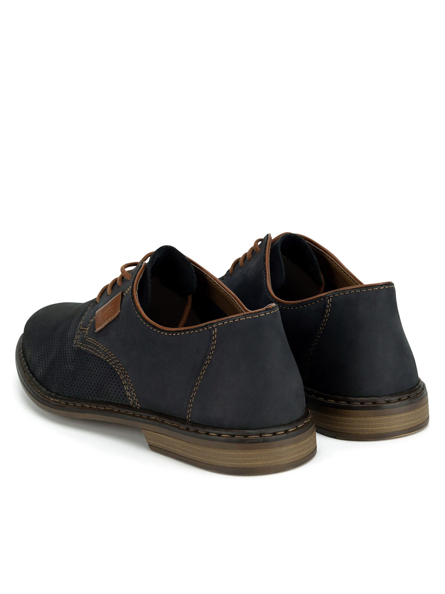 Rieker Halbschuhe 13439-14 Dunkelblau Schnürboots