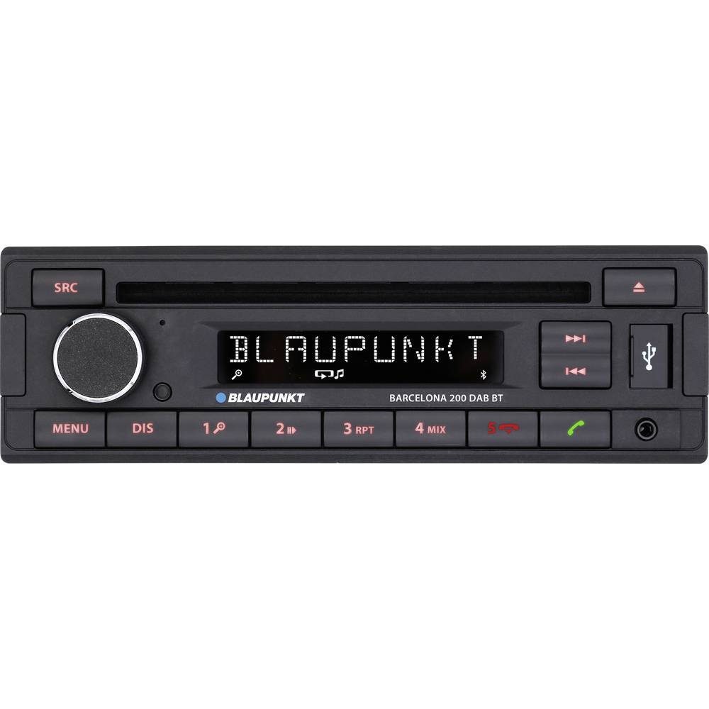 Blaupunkt Durban 224 DAB BT Autoradio Bluetooth-Freisprecheinrichtung Tuner  MP3 schwarz