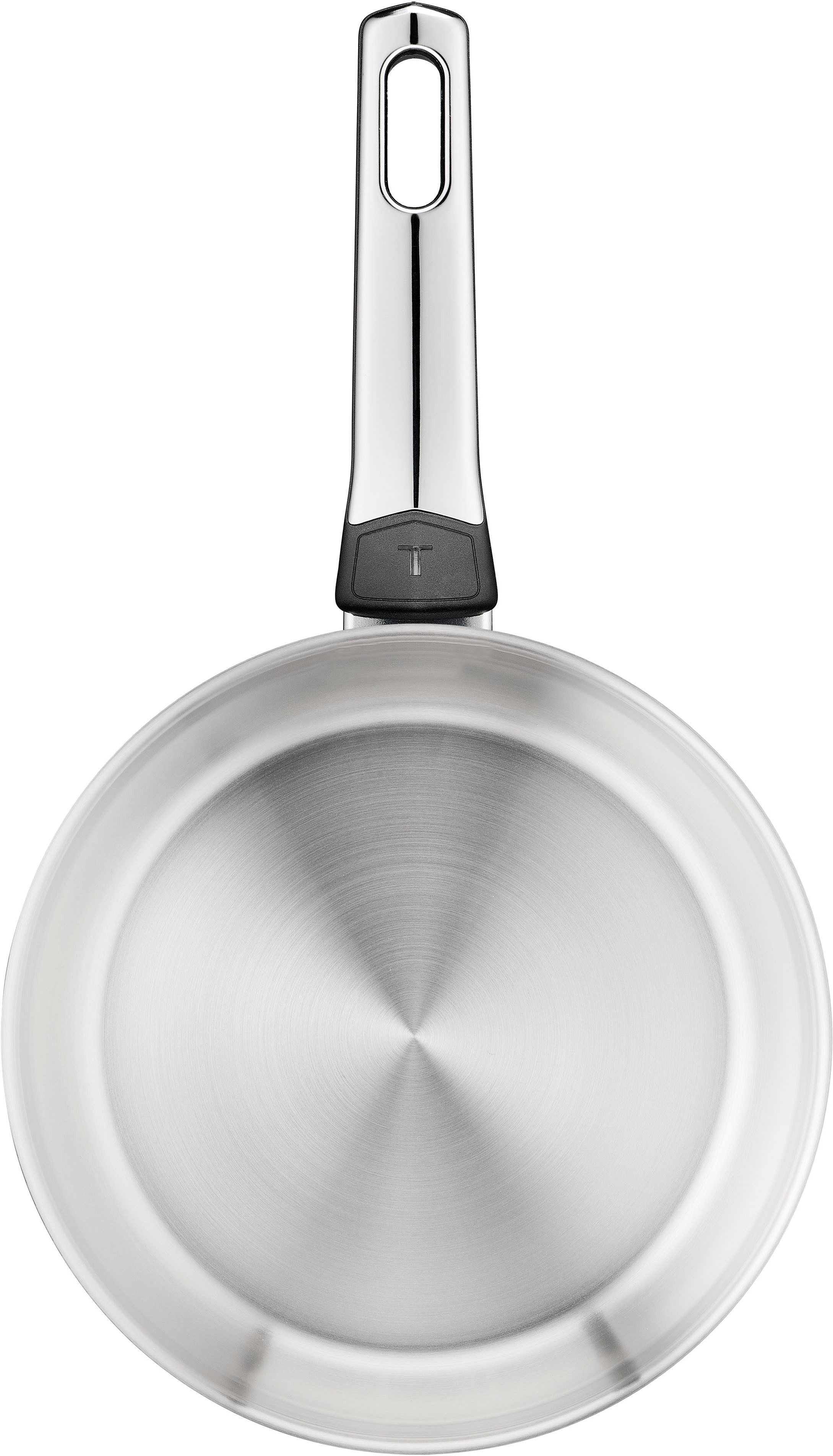 Tefal Bratpfanne Emotion+, Edelstahl (1-tlg), Premium Edelstahl, Induktion, spülmaschinenfest, hochglanzpoliert