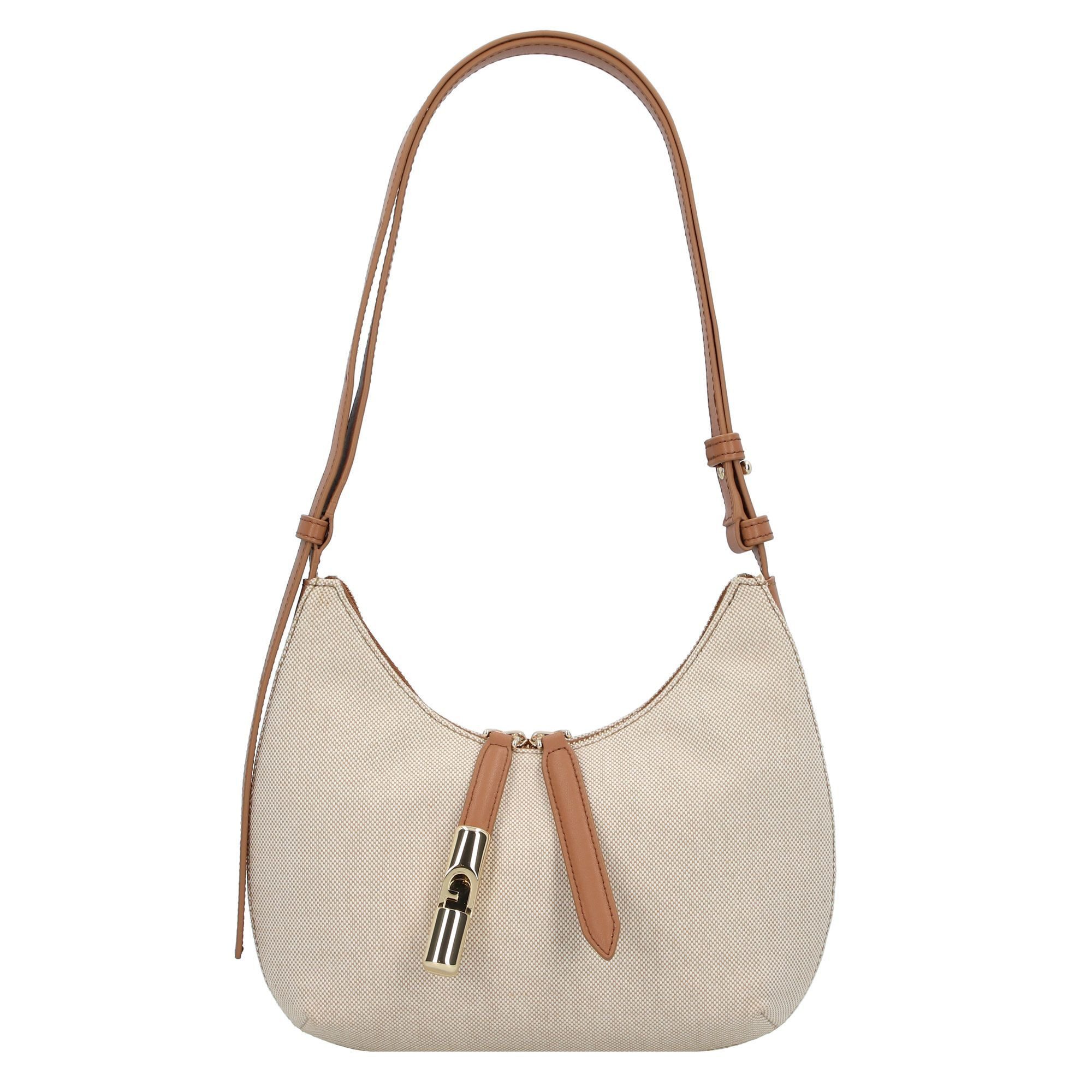 Furla Schultertasche Goccia, Baumwolle günstig online kaufen