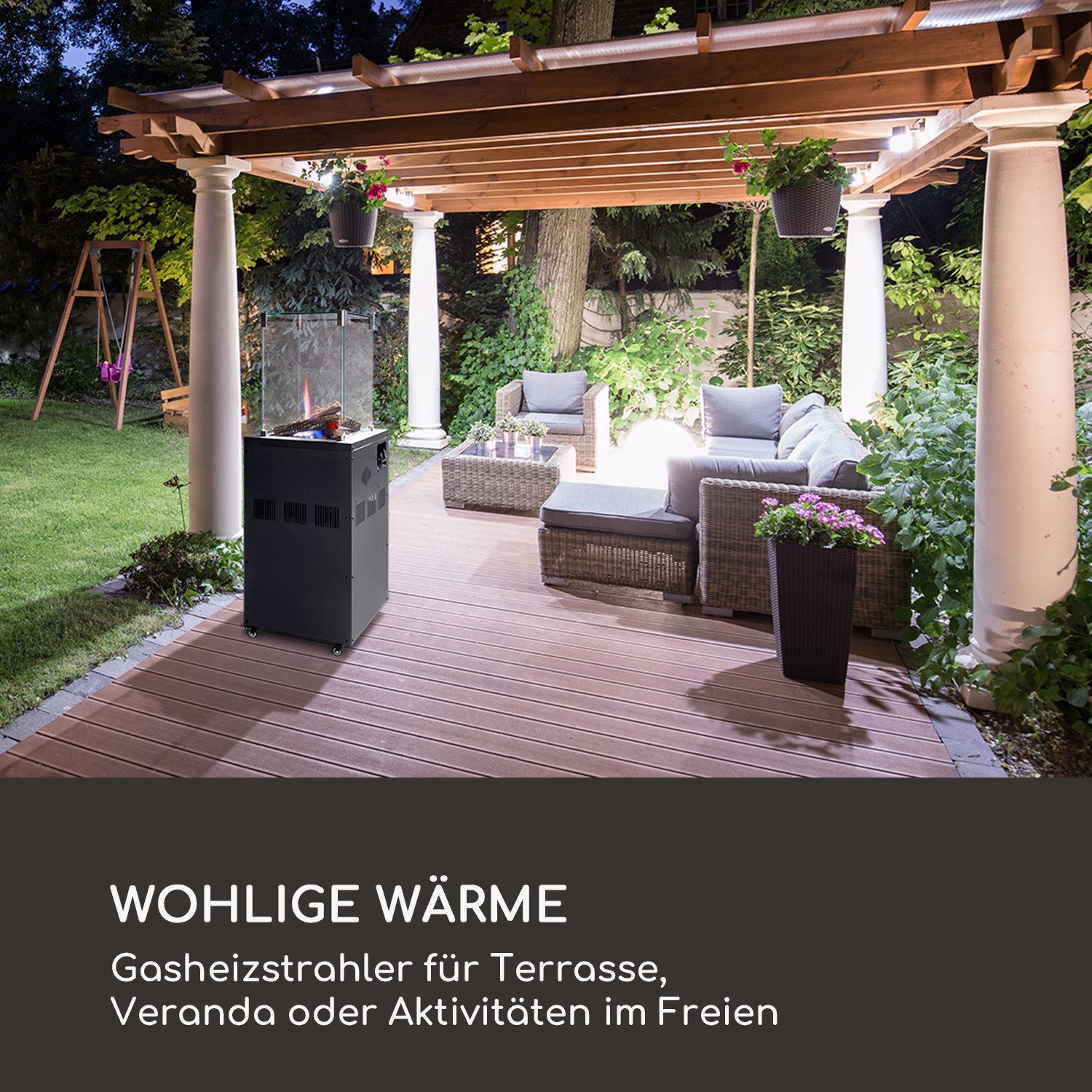 blumfeldt Terrassenstrahler Flagranti Crystal View, 8000 günstig online kaufen