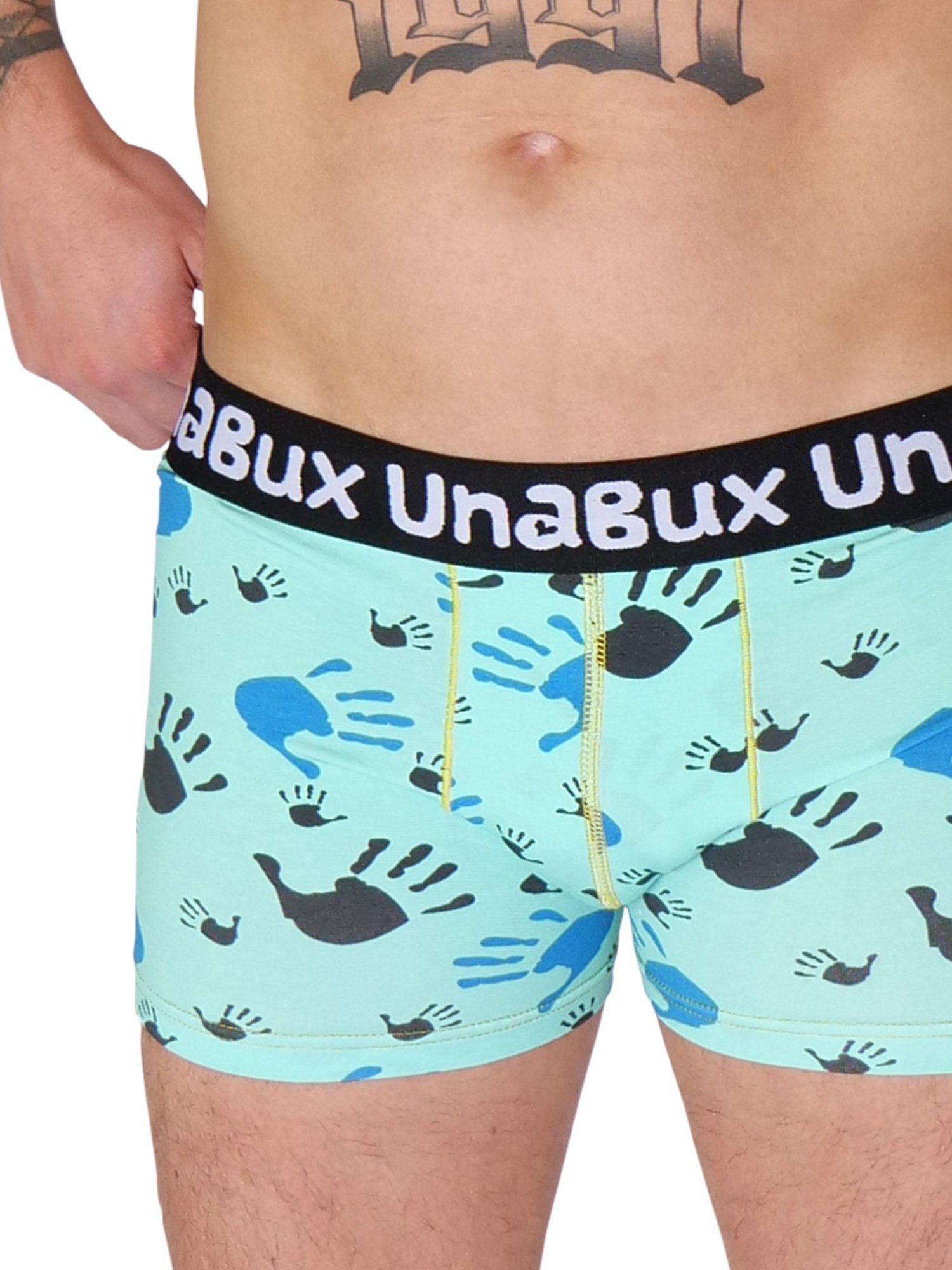 UnaBux (2-St) GOOD OLD Boxer Mix ANCHOR FIVE Retro Pants FINGERS Briefs
