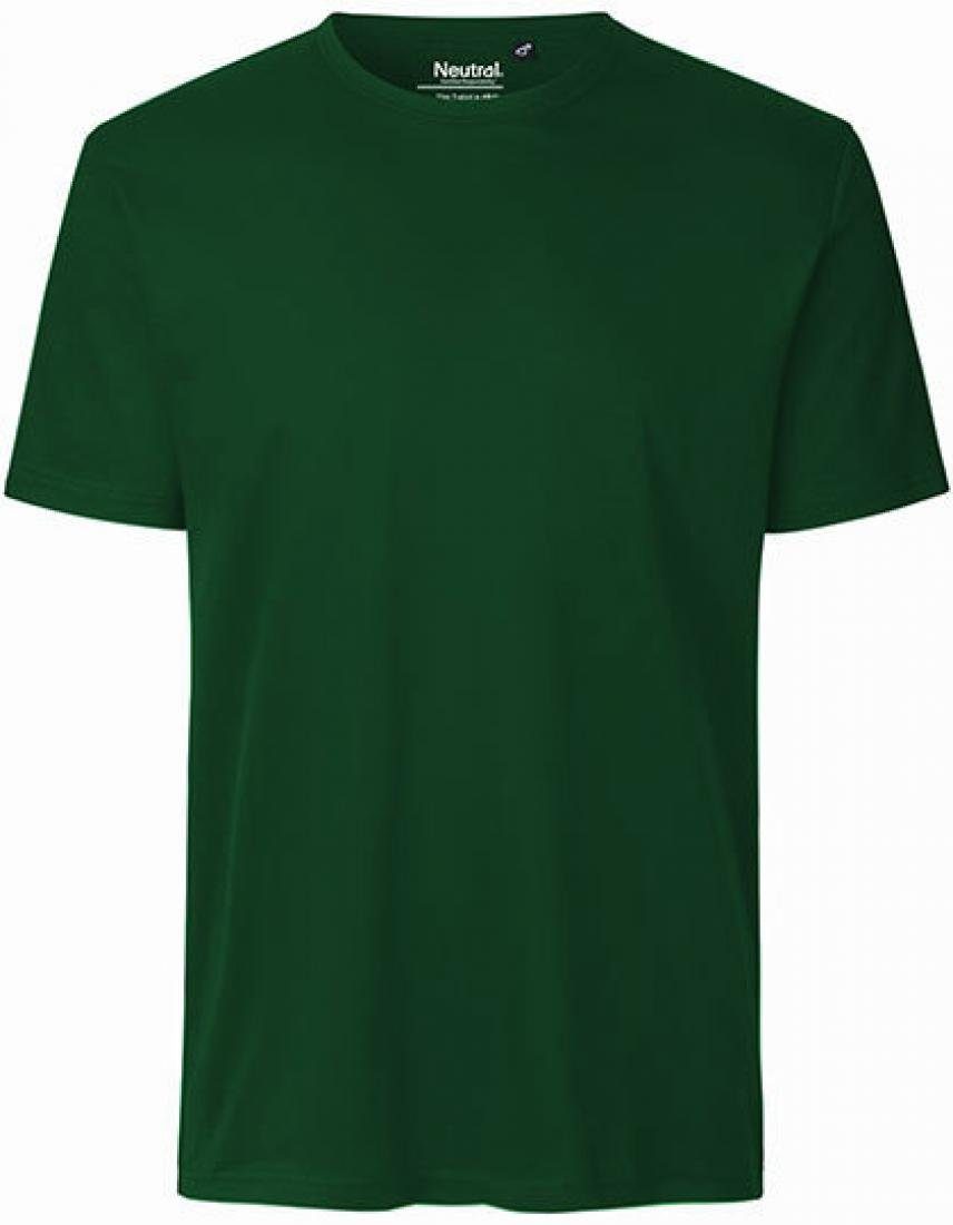 Rundhalsshirt Herren Interlock T-Shirt / 100% Fairtrade Baumwolle