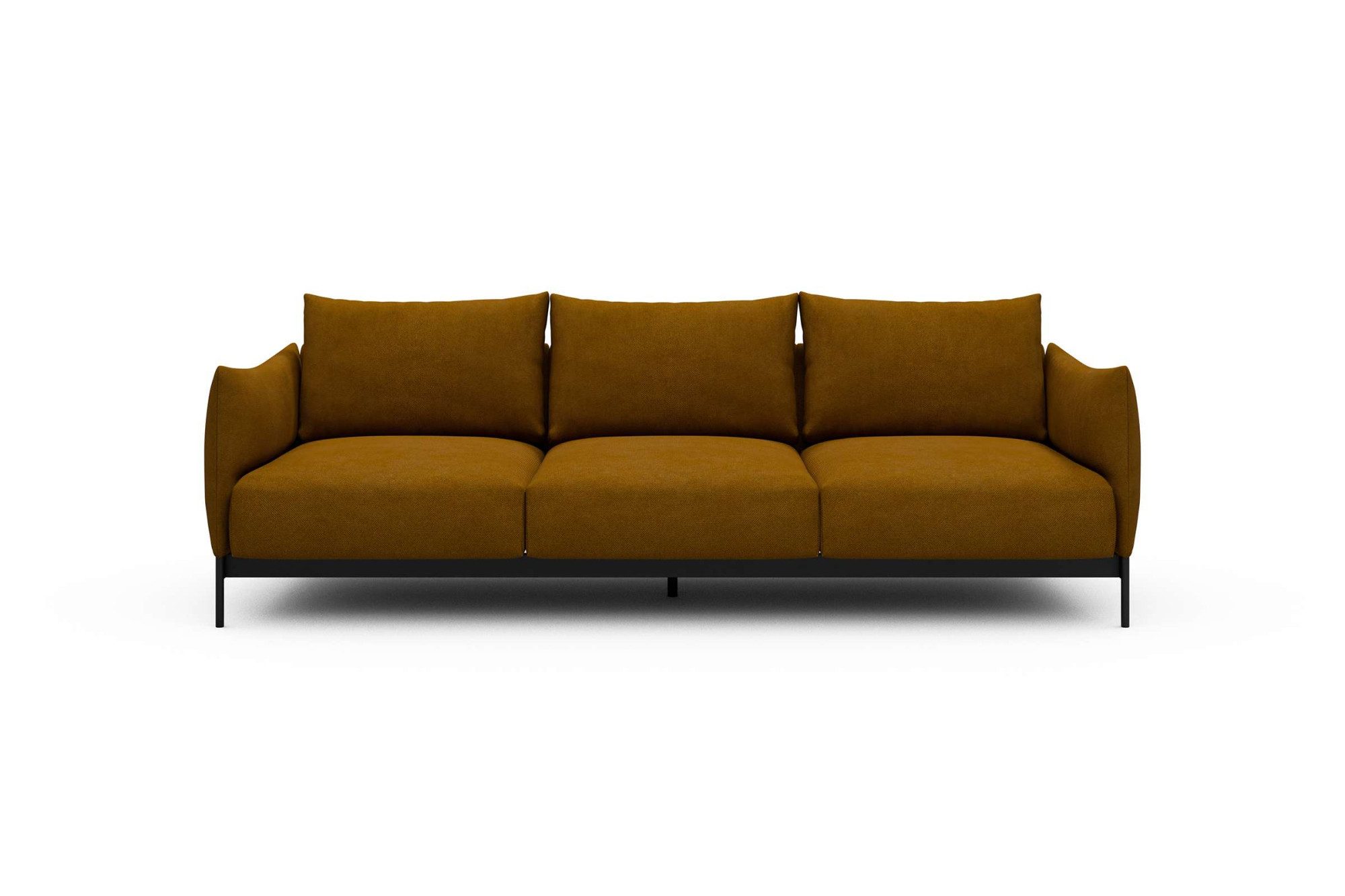 Tenksom 3-Sitzer Kayto Sofa, TV-Couch, Dreisitzer, Bezüge wechselbar, hoher Sitzkomfort, robuste Unterkonstruktion