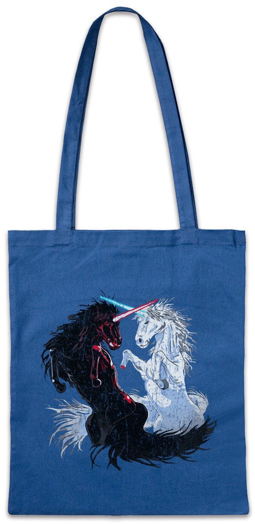 Urban Backwoods Beuteltasche Unicorn Wars Stofftasche Einhorn Regenbogen Star Good Rainbow Evil (1-tlg), Princess Last Fairytale Unicorn