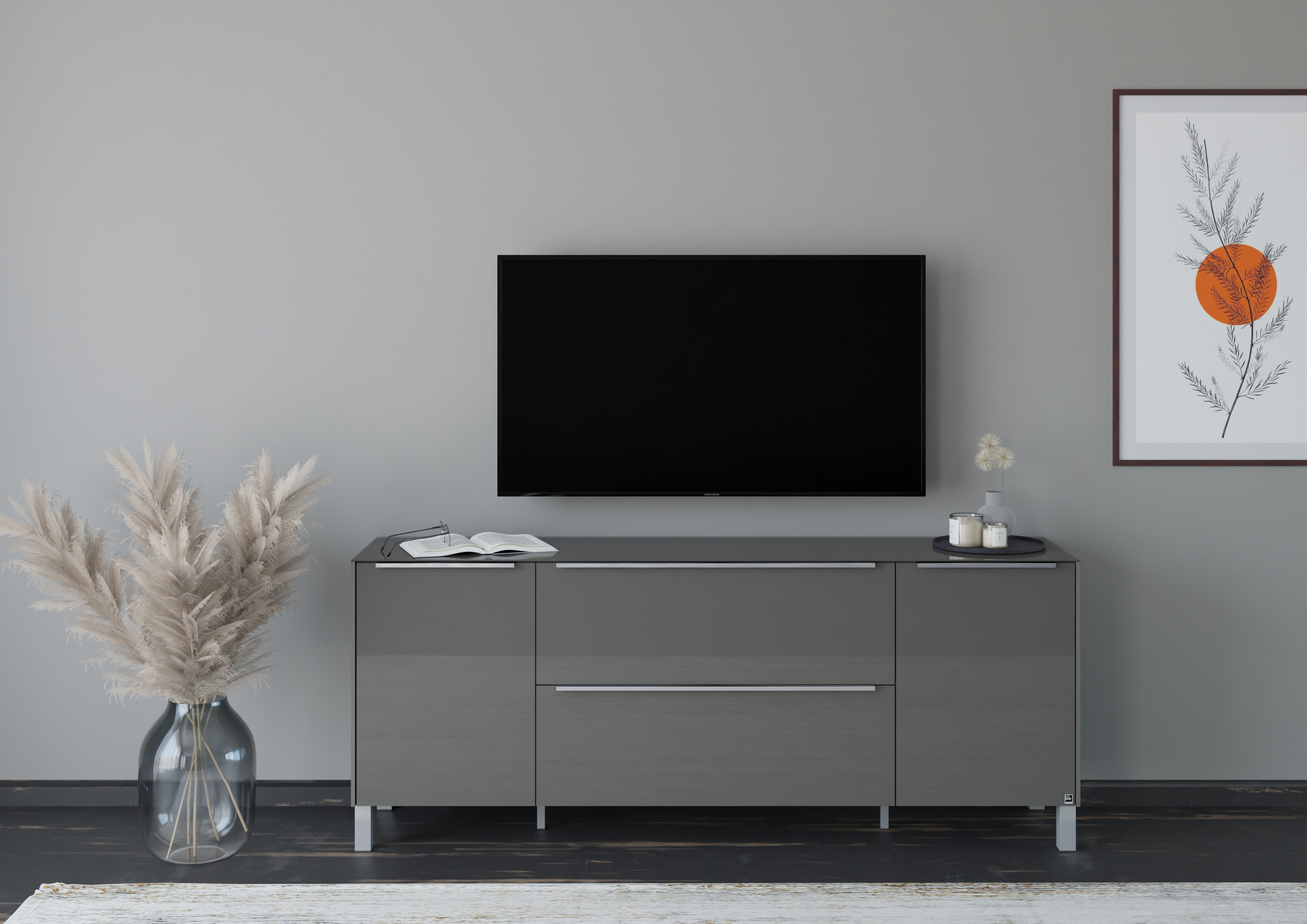 set one by Musterring Lowboard Reno (1 St), Mit Vierkantfuß in diversen Farben, 75 cm Höhe & Farbauswahl