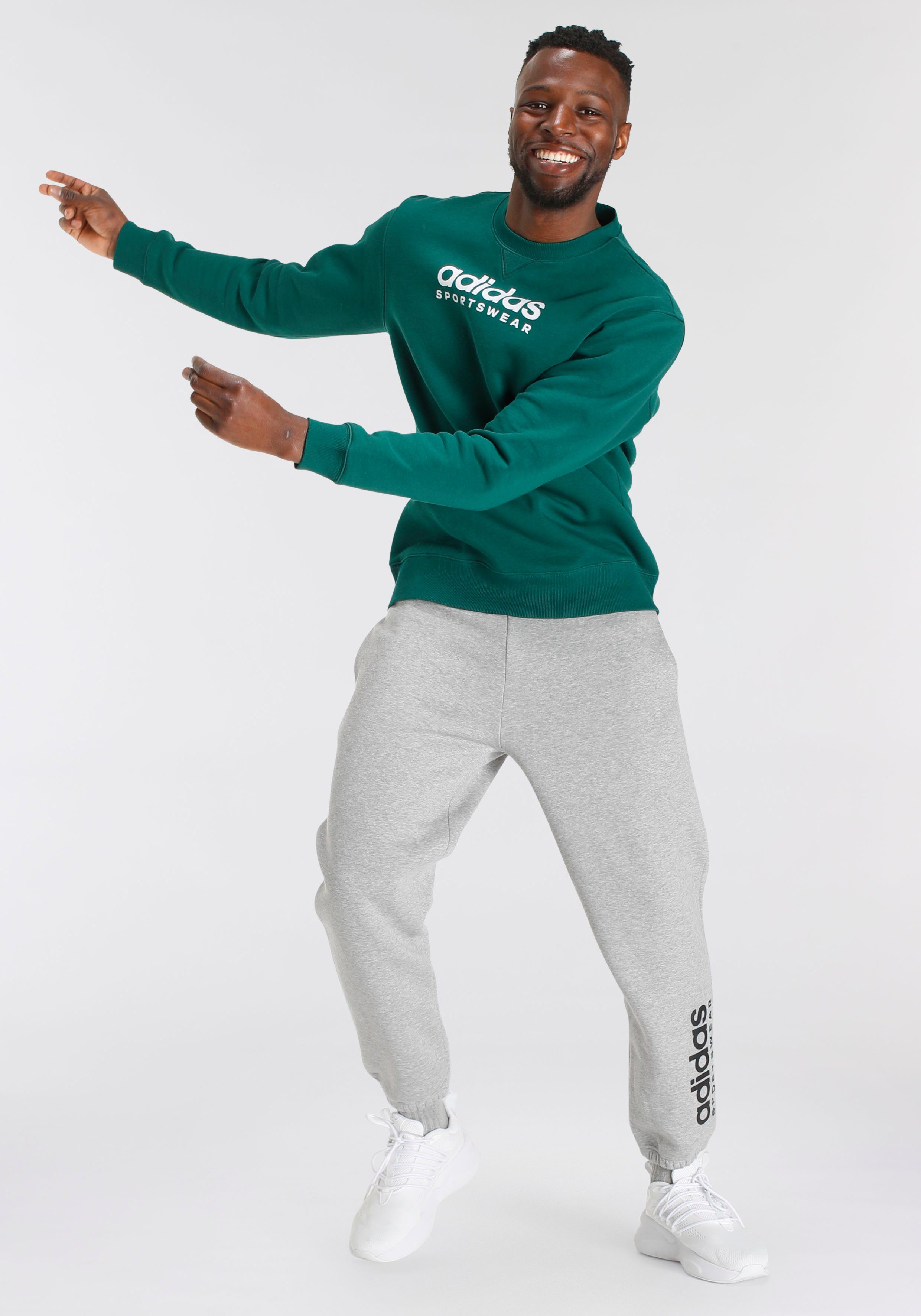 SZN FLEECE Green Collegiate adidas GRAPHIC ALL Sweatshirt Sportswear