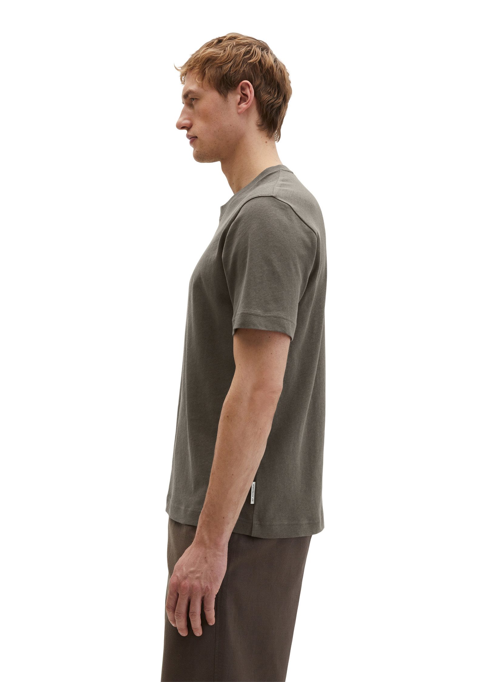 Marc O'Polo T-Shirt aus Baumwoll-Leinen-Mix – Bild 2 von 5