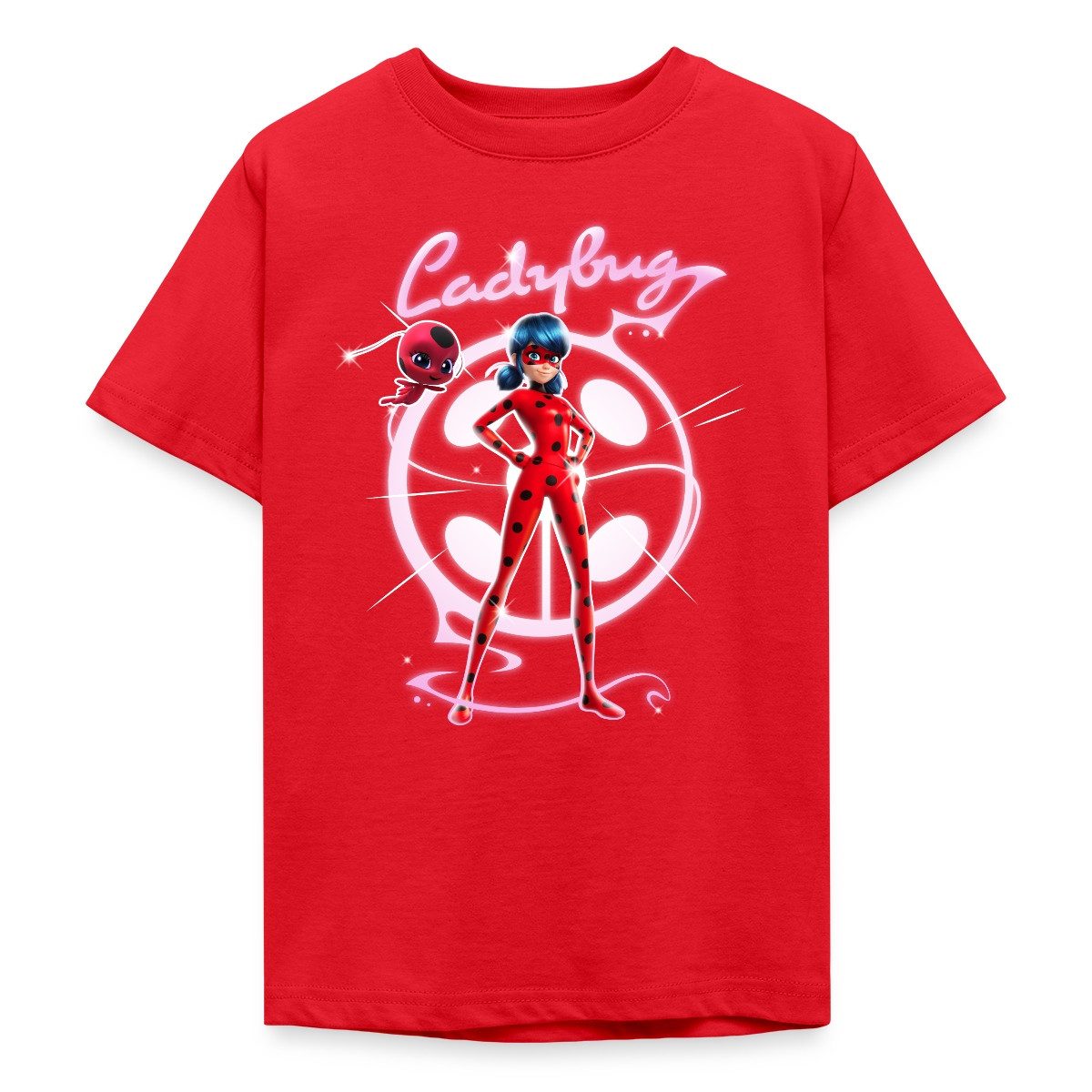 T-Shirt Miraculous Ladybug Mit Tikki Teenager T-Shirt