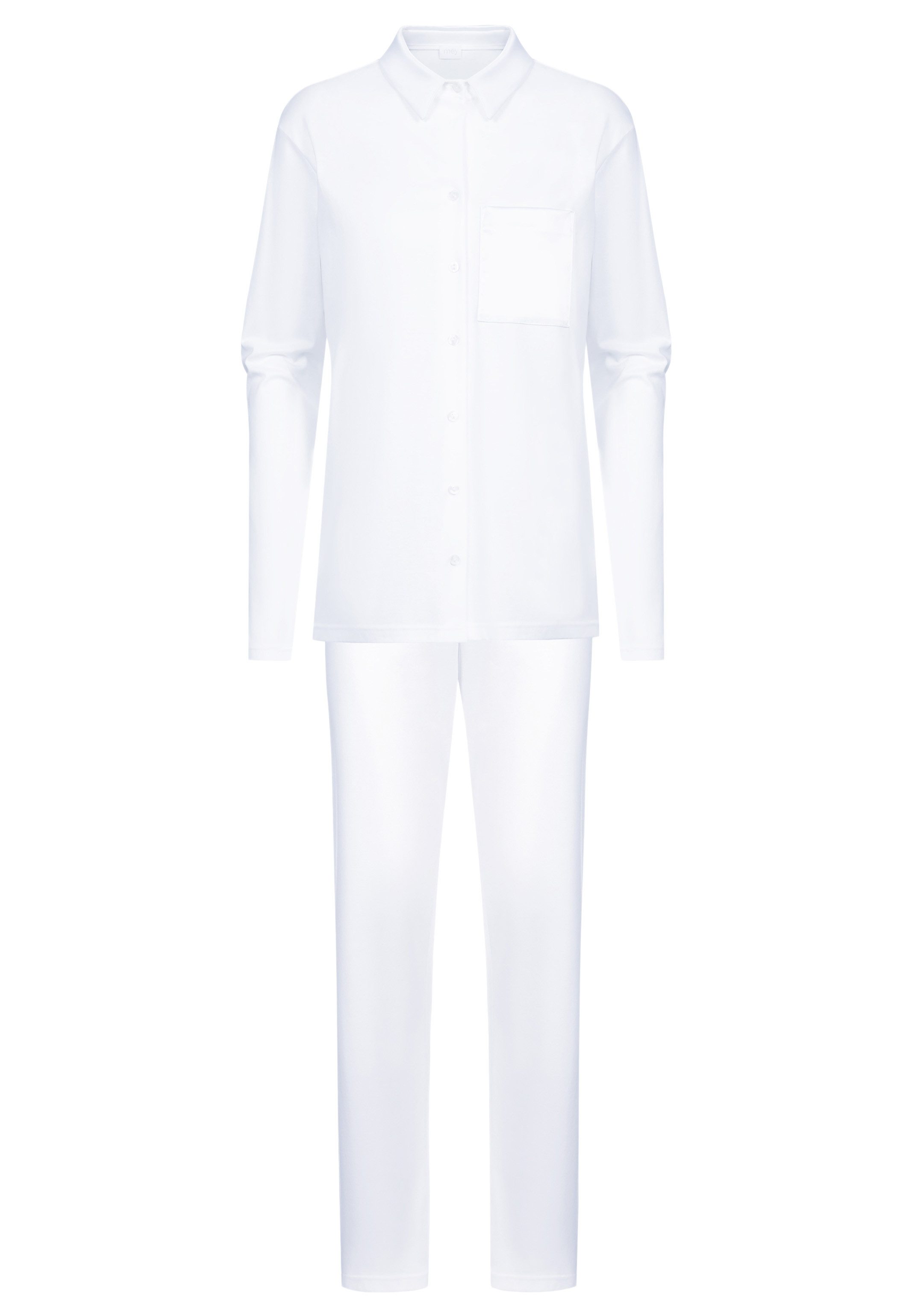 Mey Pyjama Malea (Set, 2 tlg) Pyjama - Baumwolle - Atmungsaktiv - Zweiteiliges Set mit langer Hose