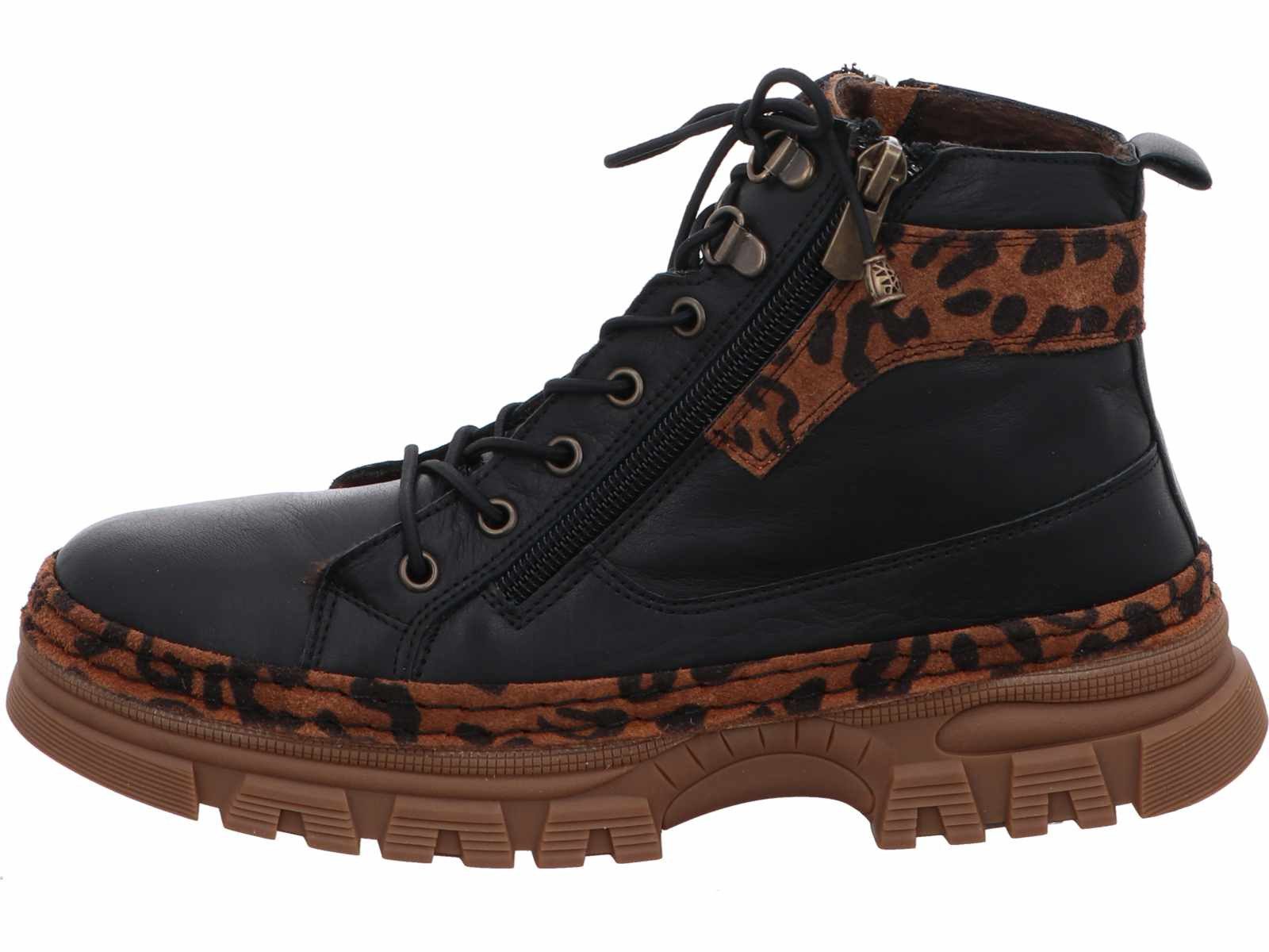 Gemini Gemini Damen Schnürboot - 390137-53/904 in schwarz Schnürboots