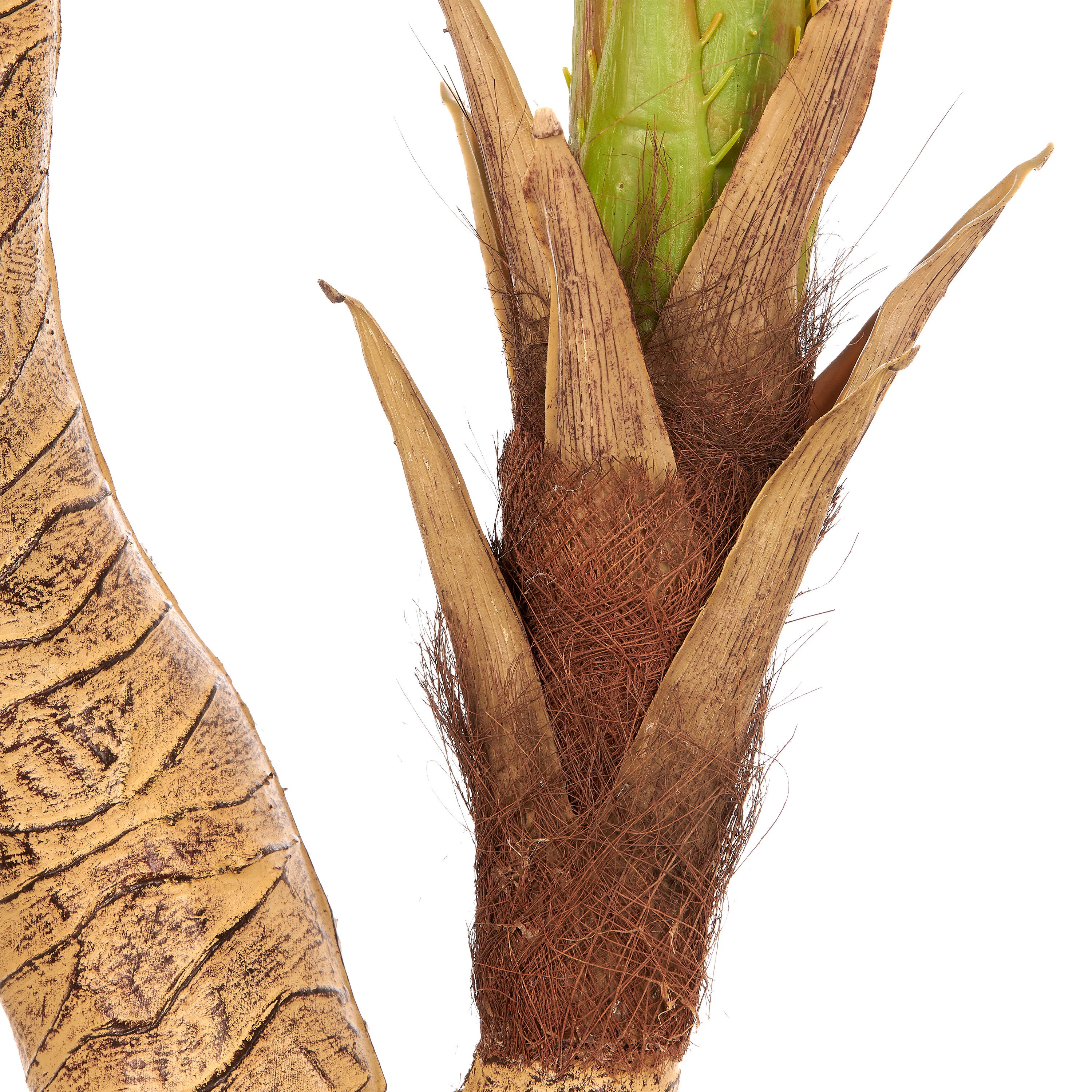 Kunstpalme Arecapalme, Creativ green, Höhe 190 cm, mit naturgetreuen Palmwedeln