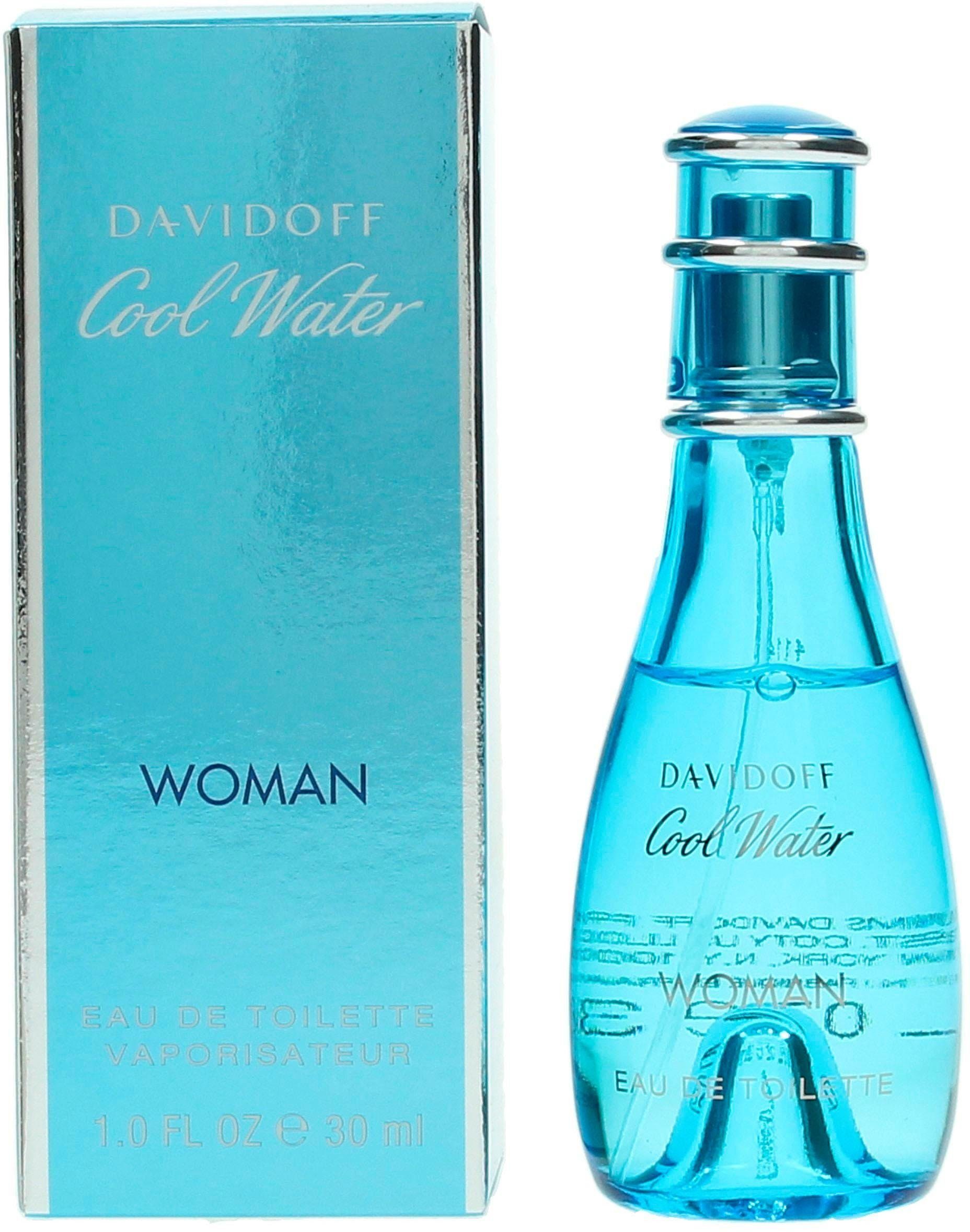 DAVIDOFF Eau de Toilette Cool Water Woman, mit frisch belebender Note
