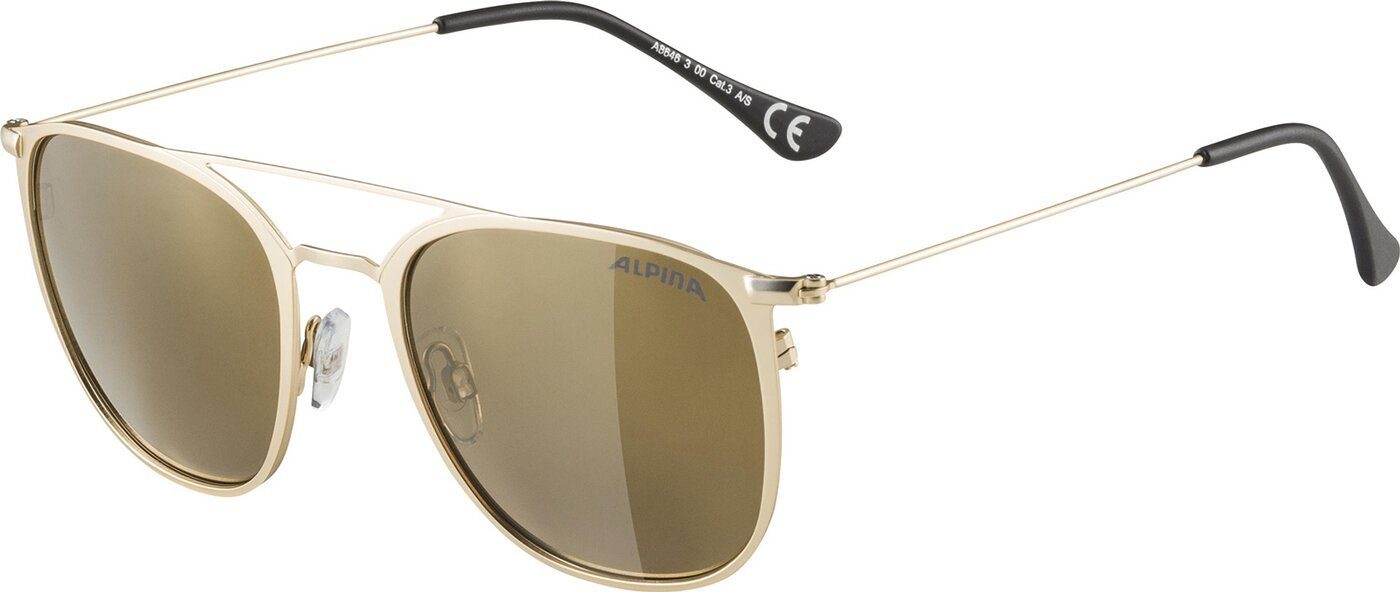 Alpina Sports Sonnenbrille ZUKU GOLD MATT