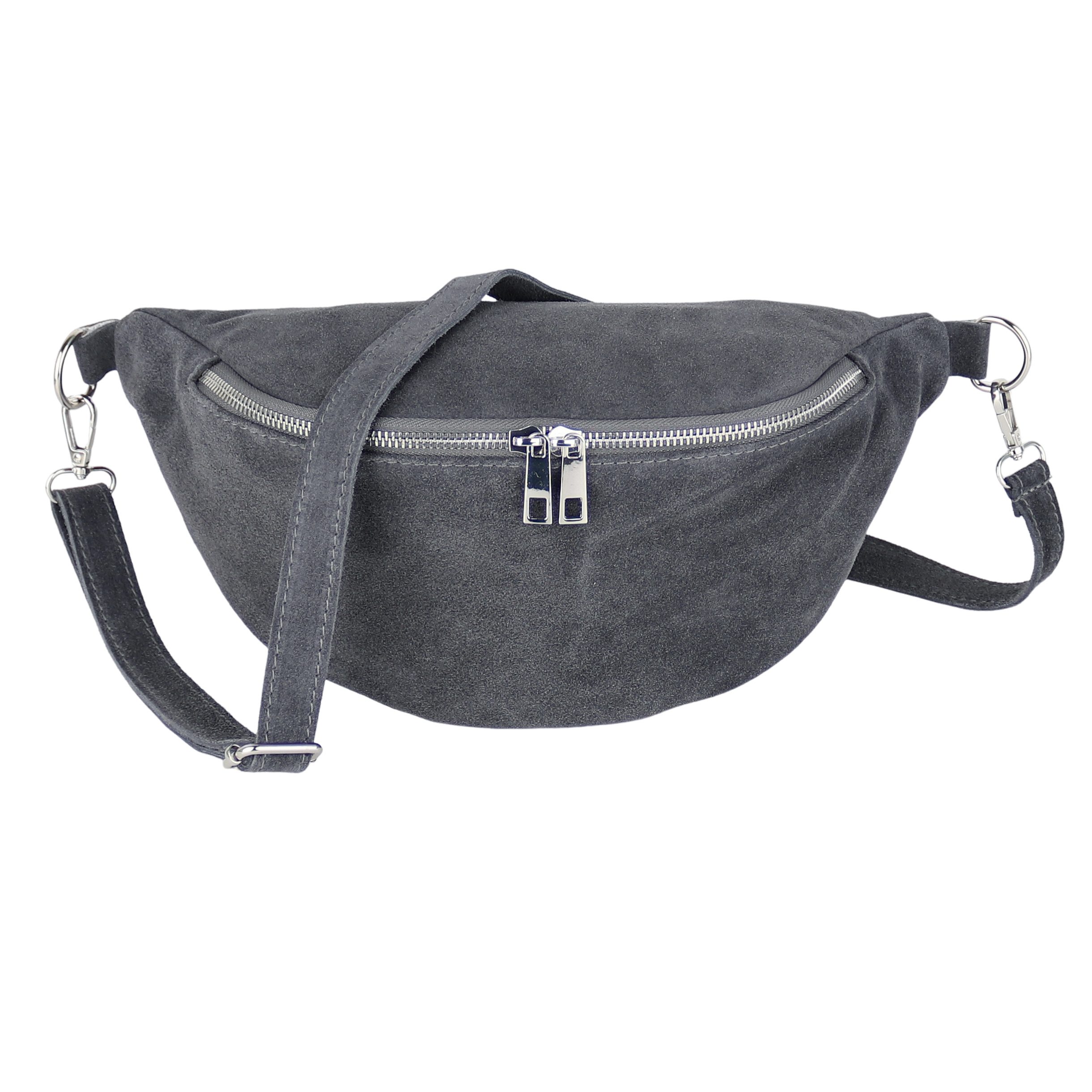 MIRROSI Bauchtasche Damen, Wildleder, Made in günstig online kaufen