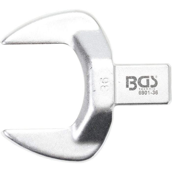 BGS technic Ausstechform Einsteck-Maulschlüssel 36 mm Aufnahme 14 x 18 mm