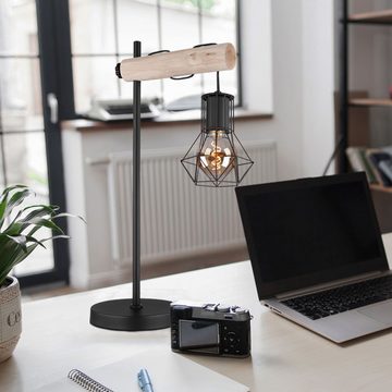 etc-shop LED Tischleuchte, Tischlampe Tischleuchte Bürolampe Schlafzimmerlampe Wohnzimmerleuchte