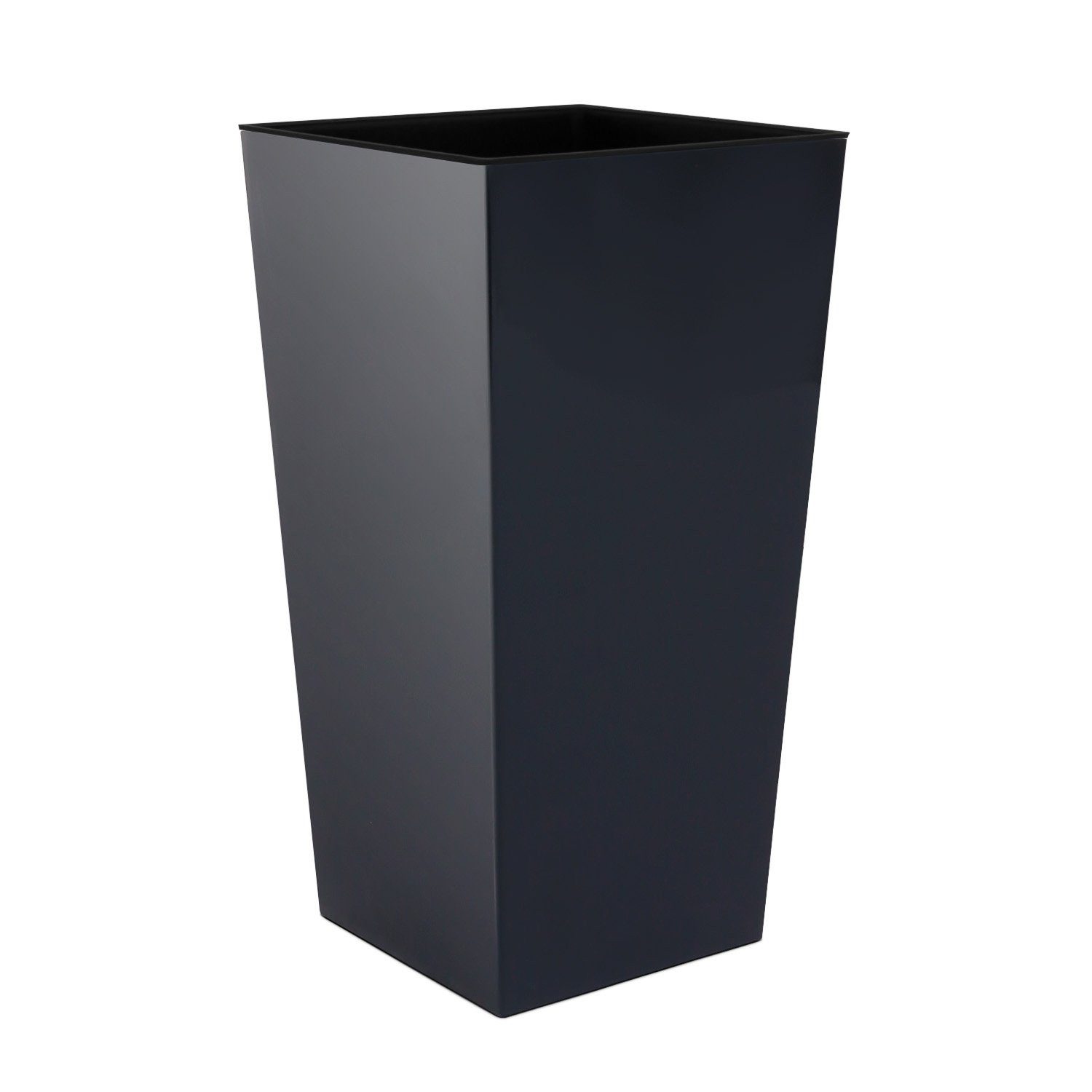 Prosperplast Sandy Blumentopf Mit Innentopf – 280mm, Mokka, Kunststoff, Für Balkon & Terrasse