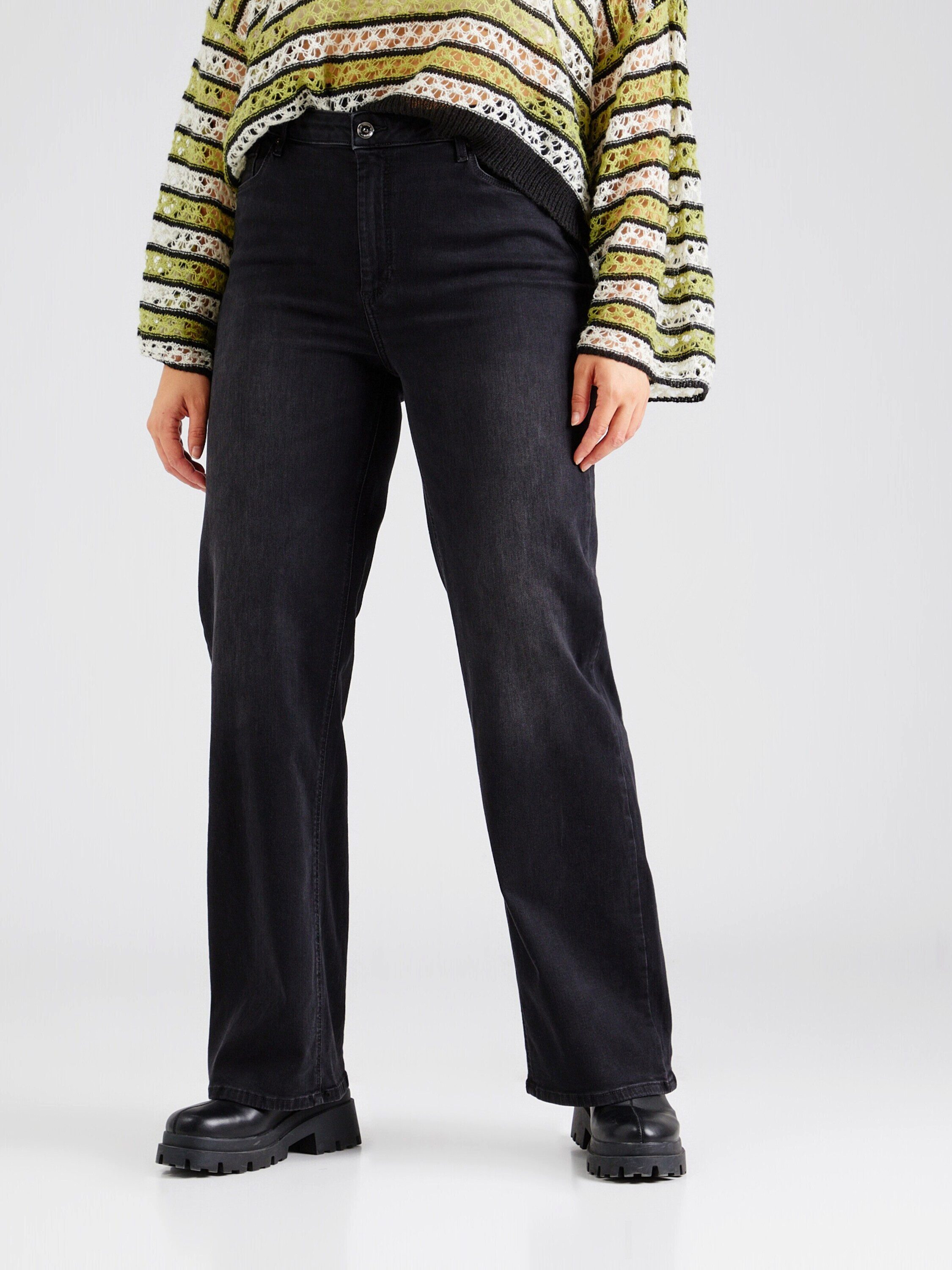 ONLY CARMAKOMA Loose-fit-Jeans CARWILLY (1-tlg) Plain/ohne Details