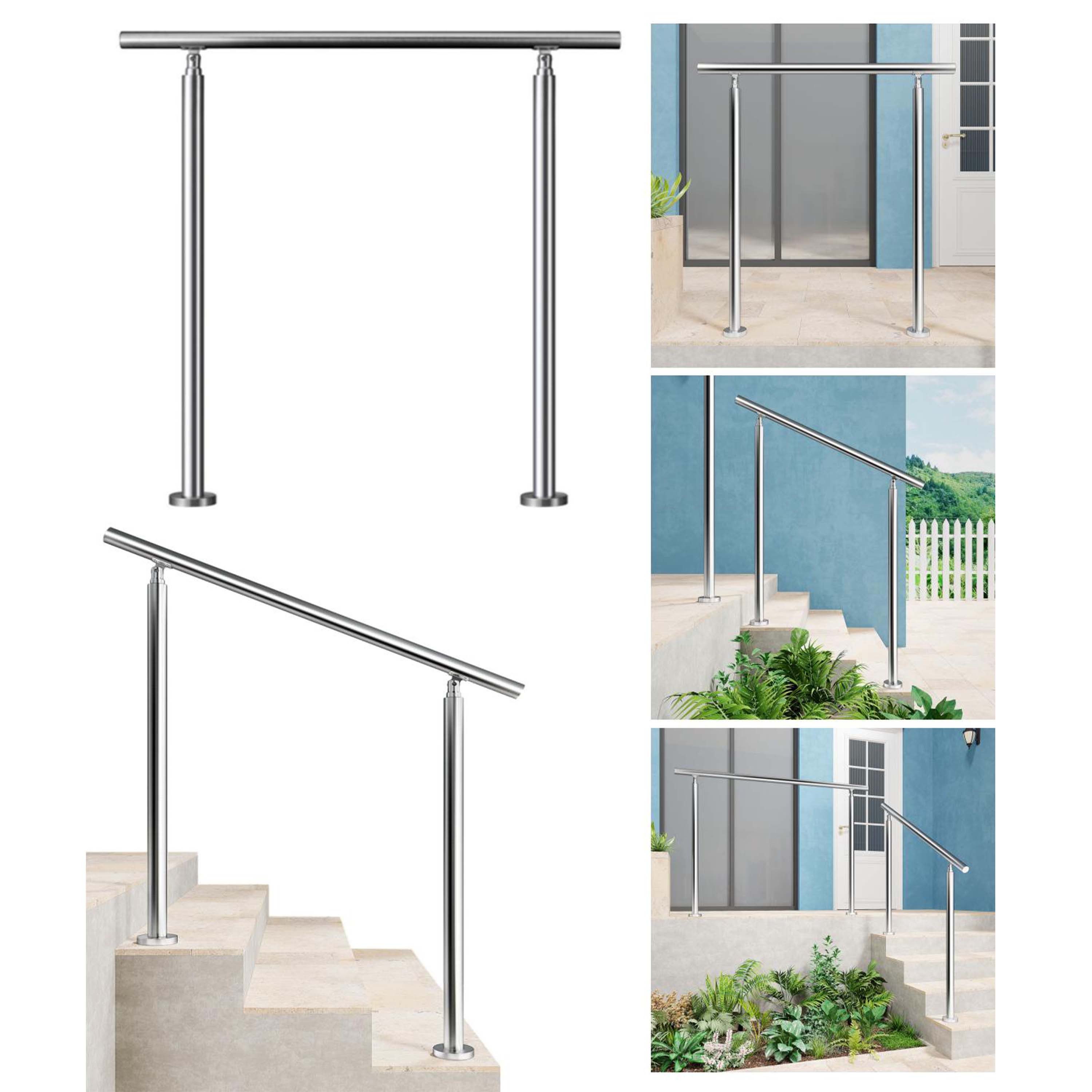 AICA Handlauf Geländer Edelstahl Handlauf, Treppengeländer, Eingangsgelände günstig online kaufen