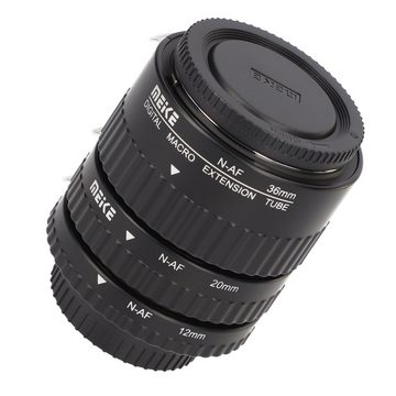 Meike Automatik Makrozwischenringe für Nikon MK-N-AF1-B Makroobjektiv