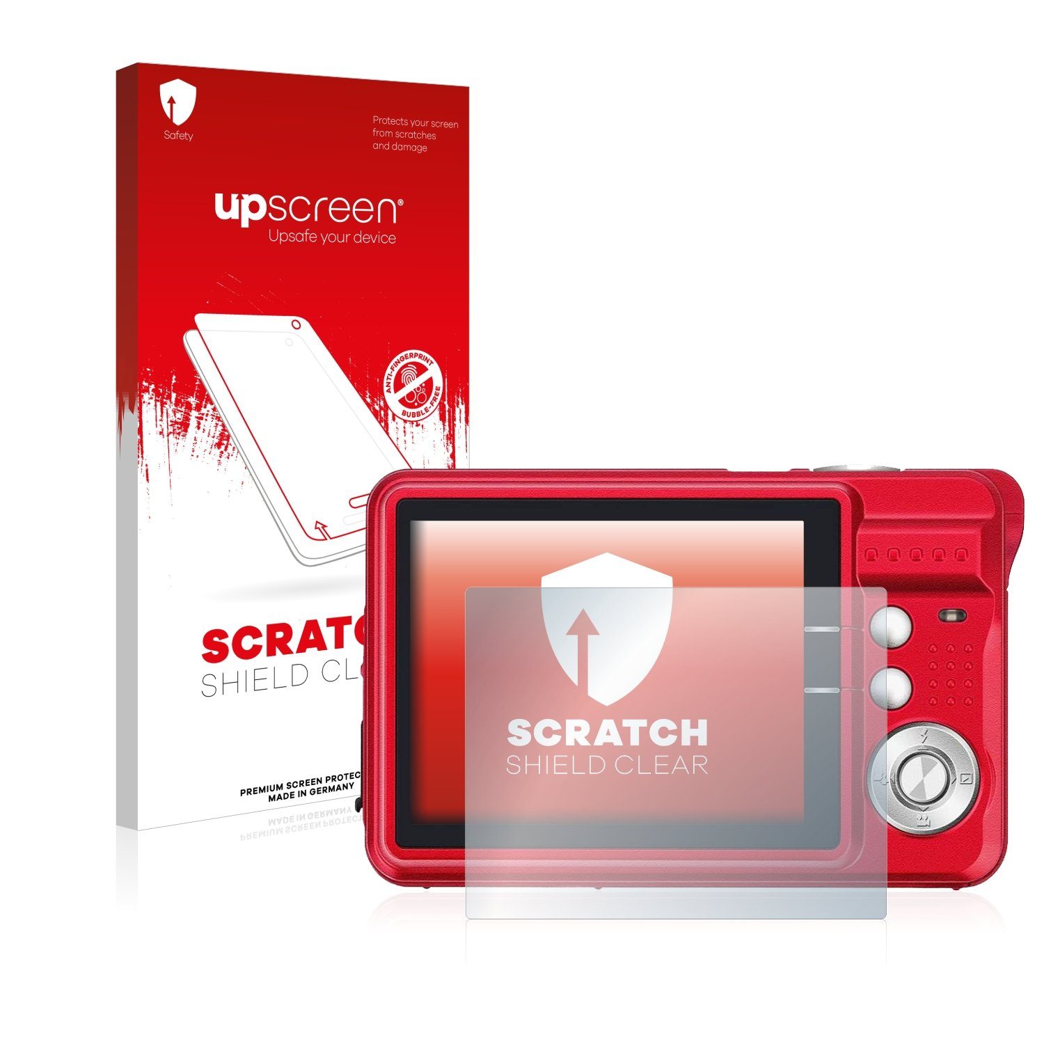 upscreen Schutzfolie für Voxpan Digital Camera, Displayschutzfolie, Folie klar Anti-Scratch Anti-Fingerprint