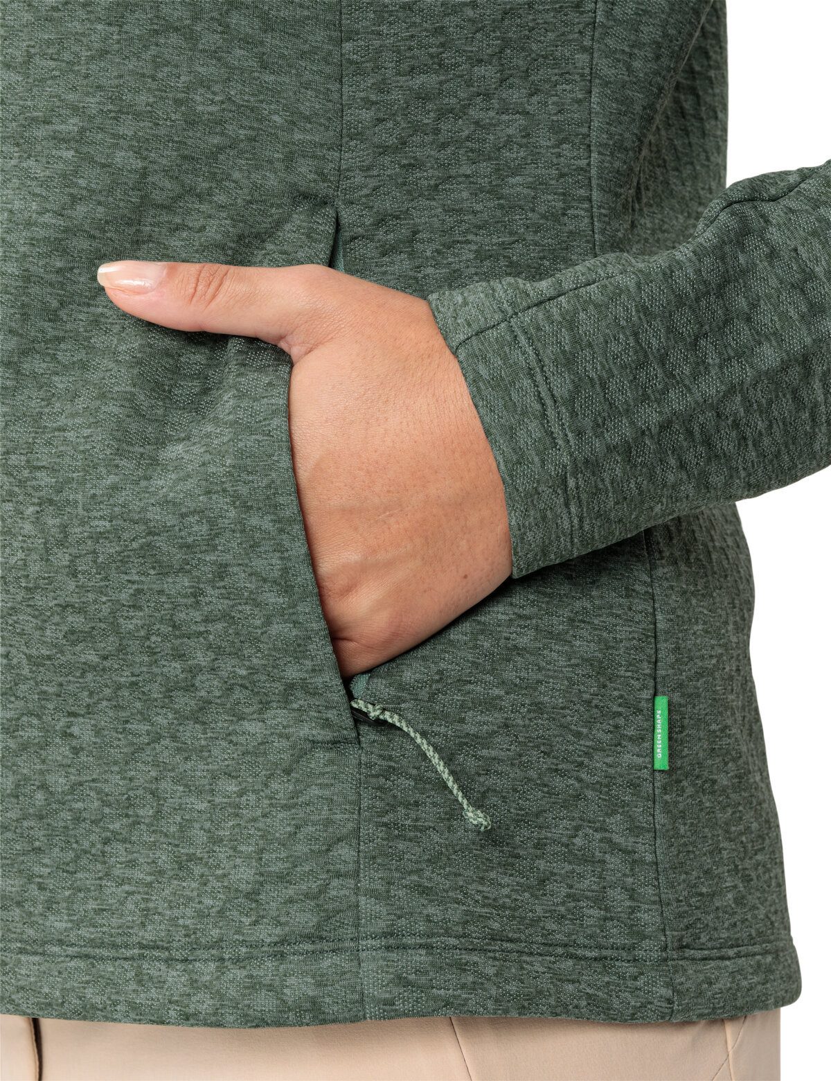 VAUDE Outdoorjacke Women's Skomer Hiking SC Jacket (1-St) atmungsaktive Wanderjacke