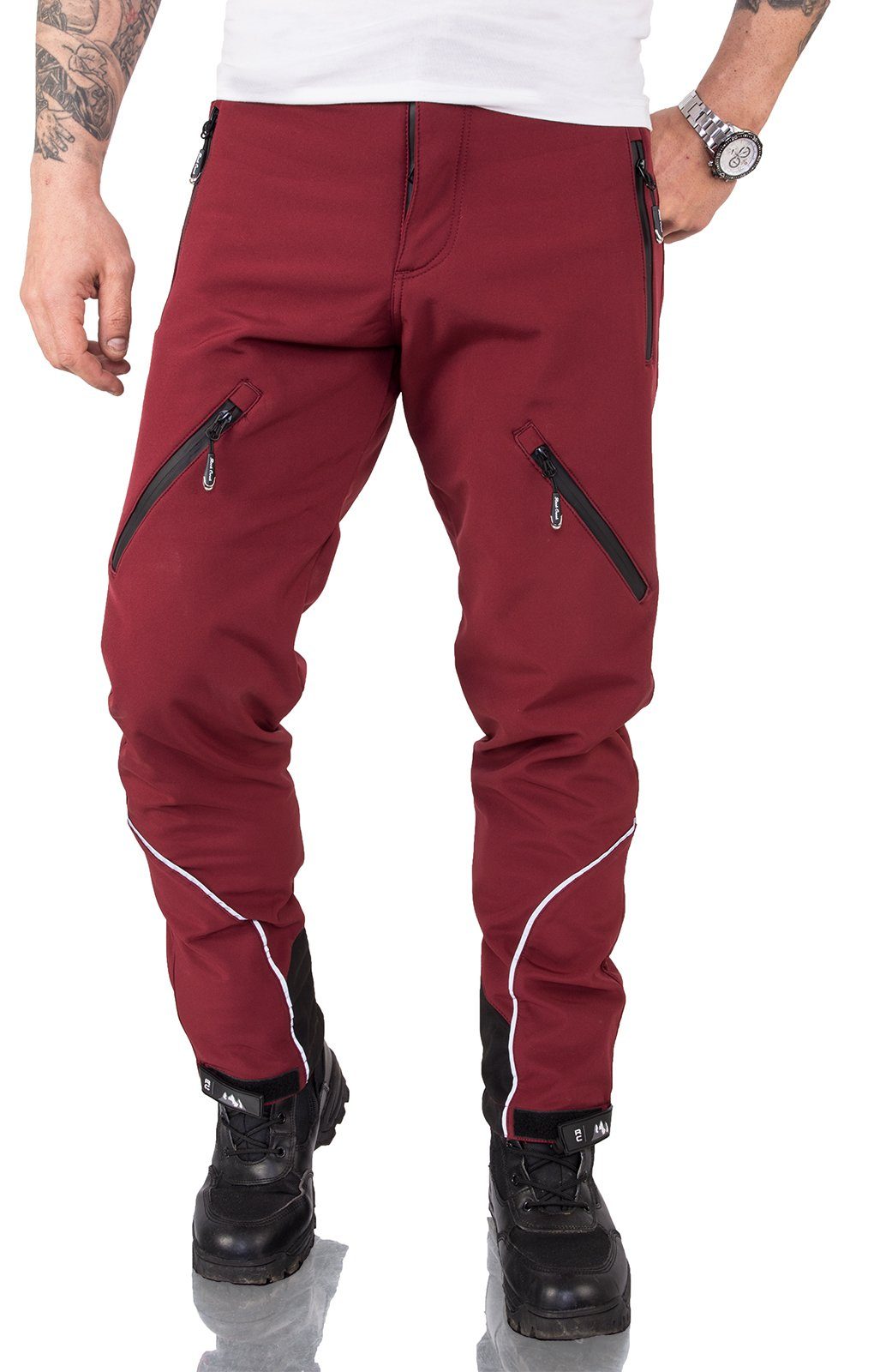 Rock Creek Softshellhose Herren Softshellhose Wanderhose H-233