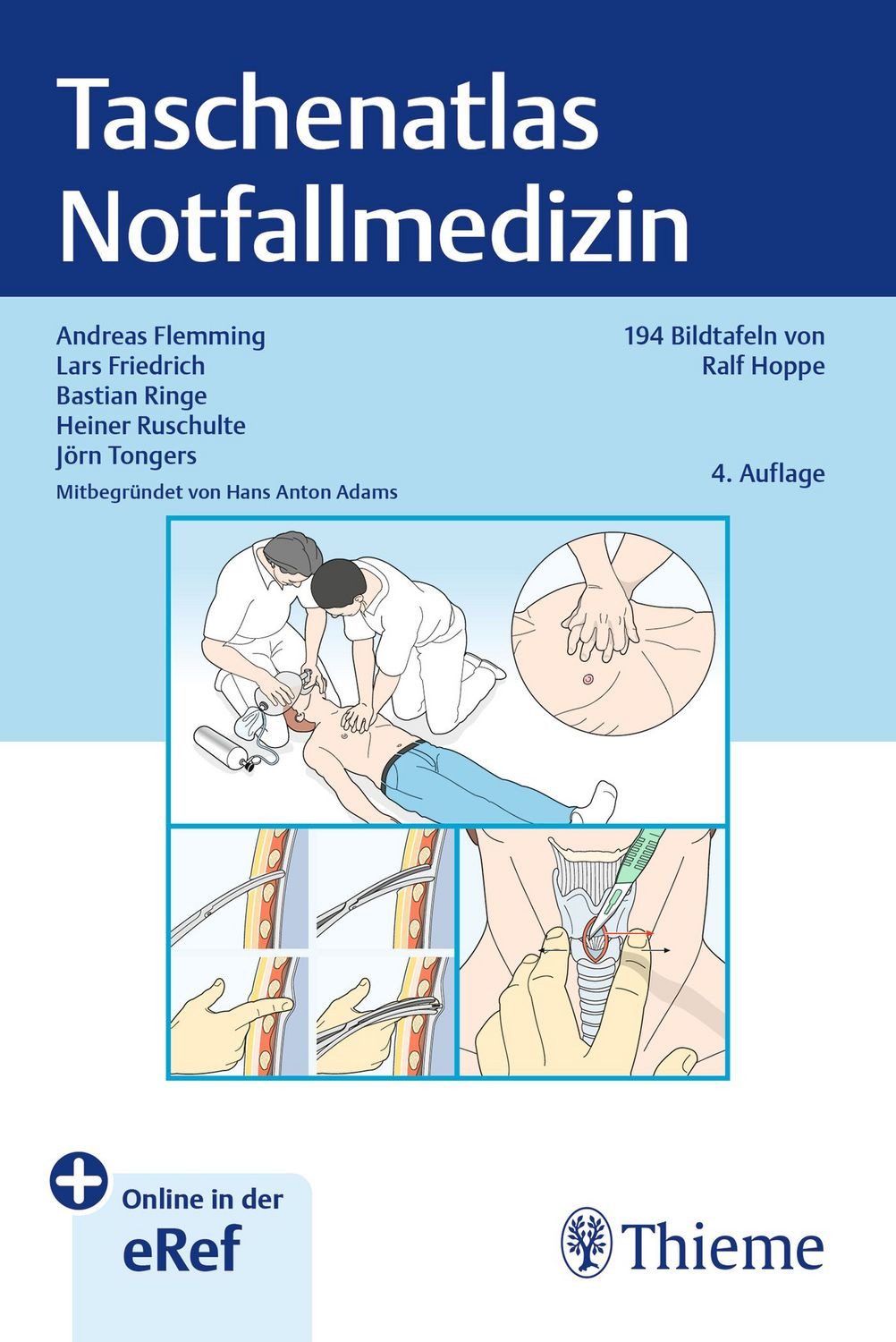Sachbuch Taschenatlas Notfallmedizin Andreas Flemming, Lars Friedrich, Bastian Ringe, Heiner Ruschulte, Jörn Tongers