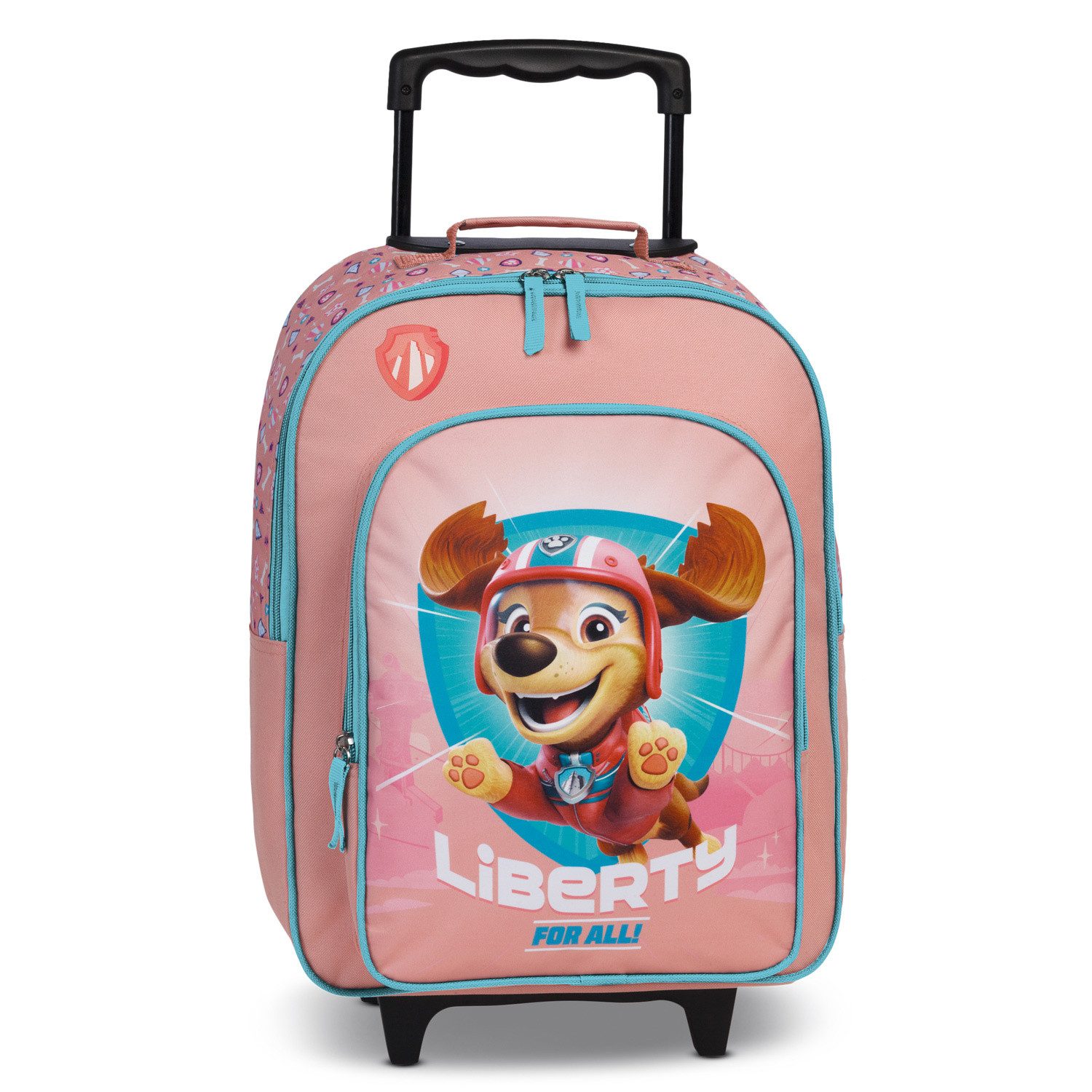 Antonio Reisetasche Fabrizio Kindertrolley Paw Patrol Rosa