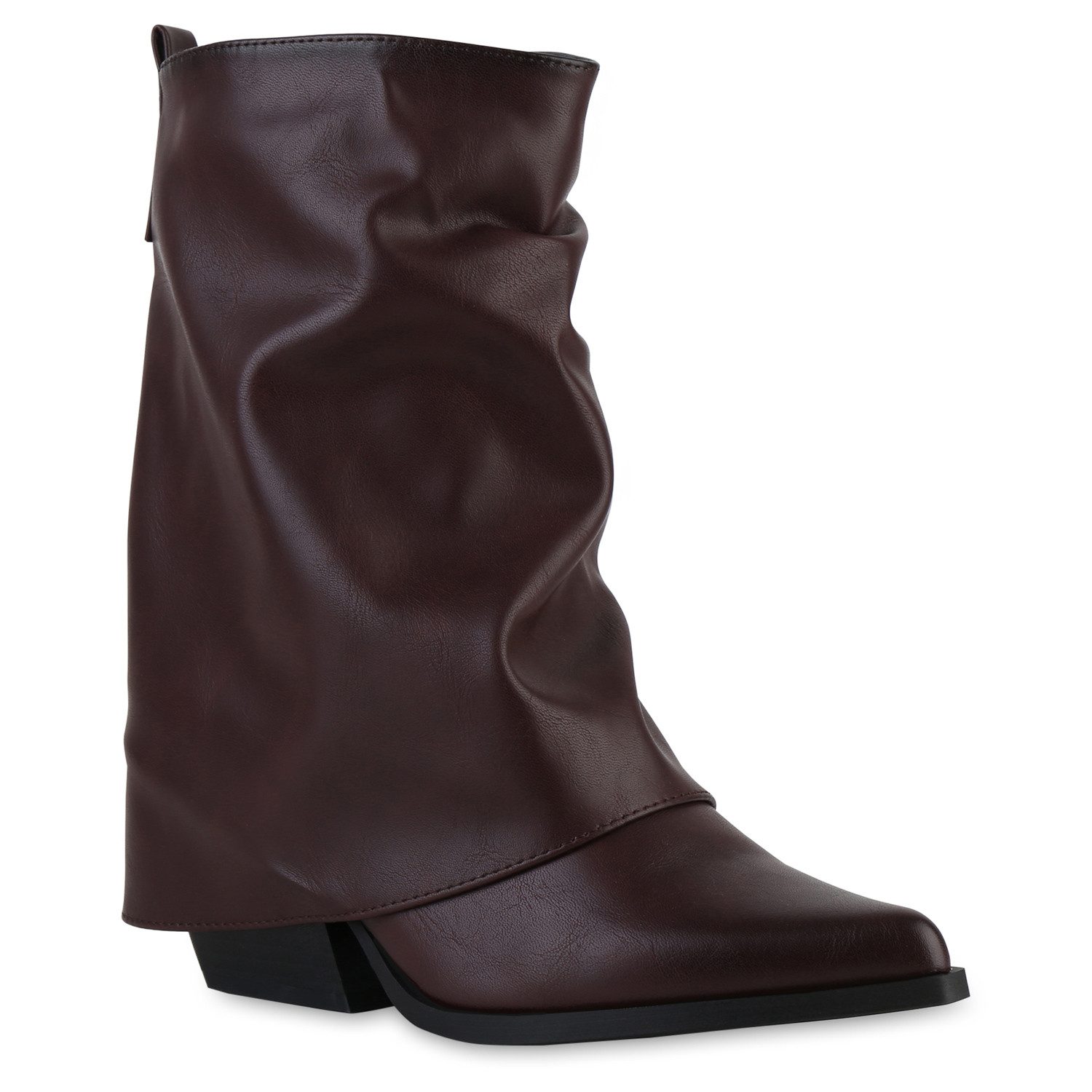 VAN HILL 841792 Cowboy Ботинки Damen Leicht Gefütterte Cowboy Ботинки Stiefeletten Spitze