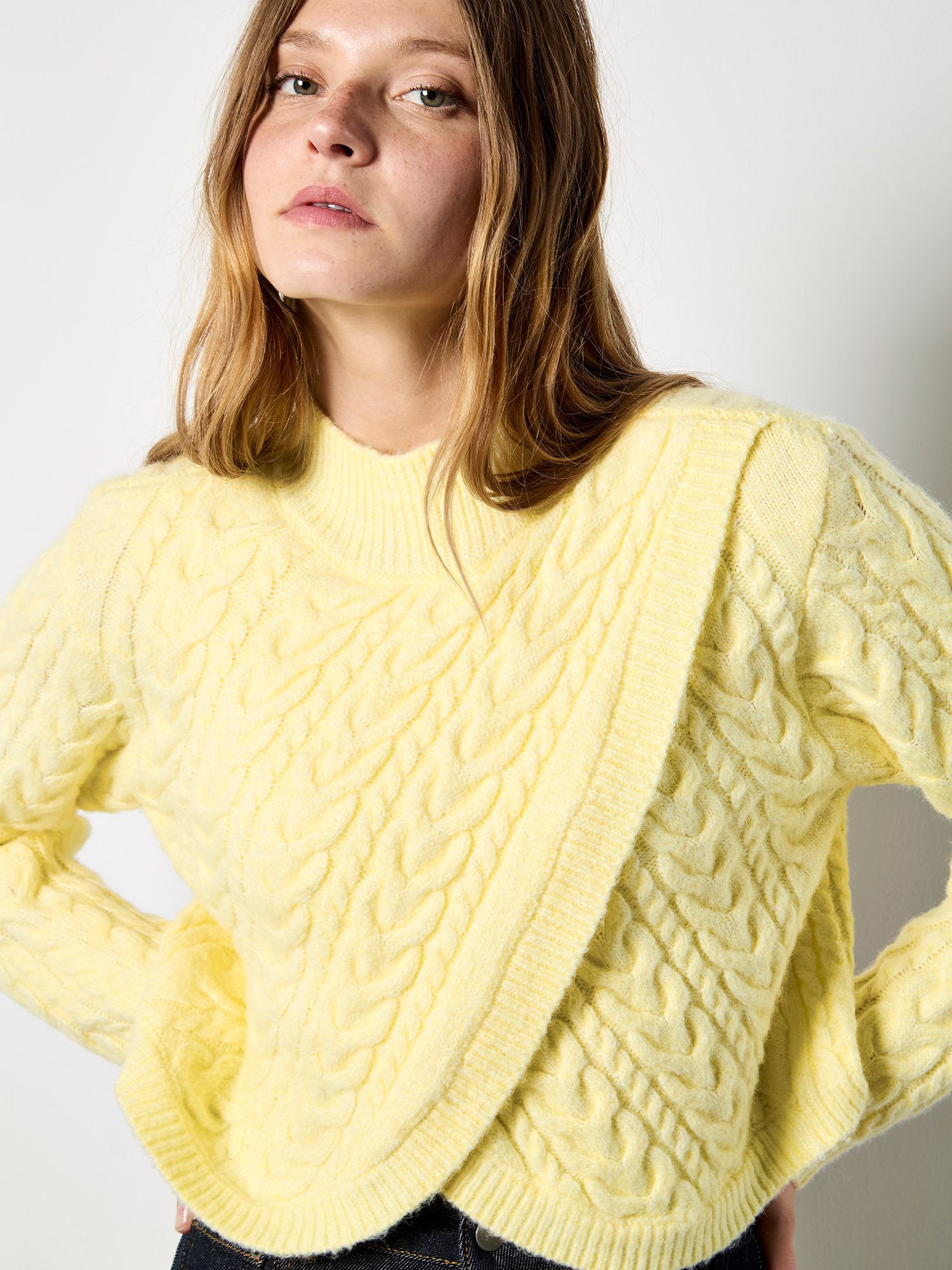 Strickpullover Strickjacke