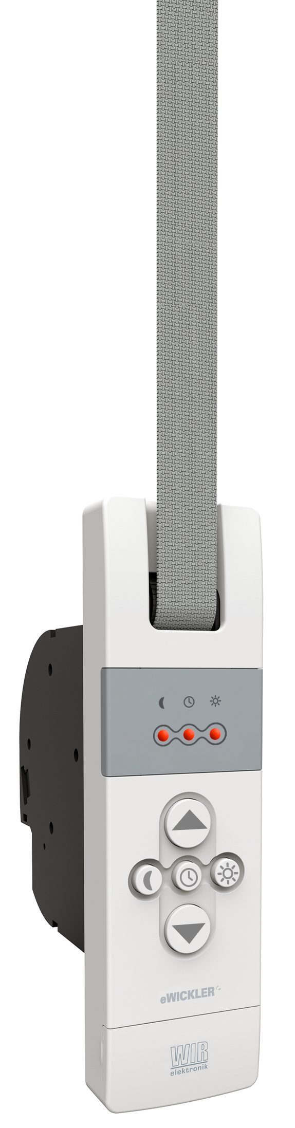 WIR elektronik Rollladengurt-Antrieb eWickler Standard eW830-F mit Rauchwarnmelderauswertung, für 23mm