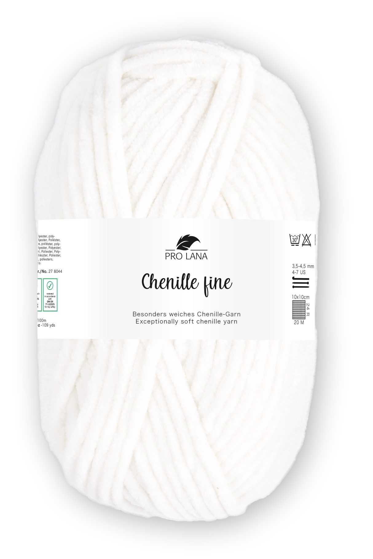 Pro Lana Pro Lana CHENILLE fine 50 g besonders weiches Chenille Garn 100 m Häkelwolle, 100 m (besonders feines, weiches Garn, ideal für kuschelige und hautnahe Projekte), 50 g
