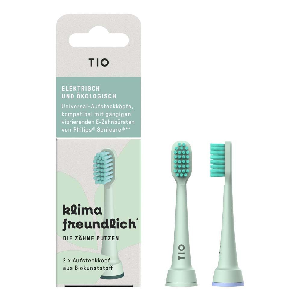 Tio Zahnbürste Tiosonik Aufsteckköpfe für Philips Sonicare Elektrozahnbürste