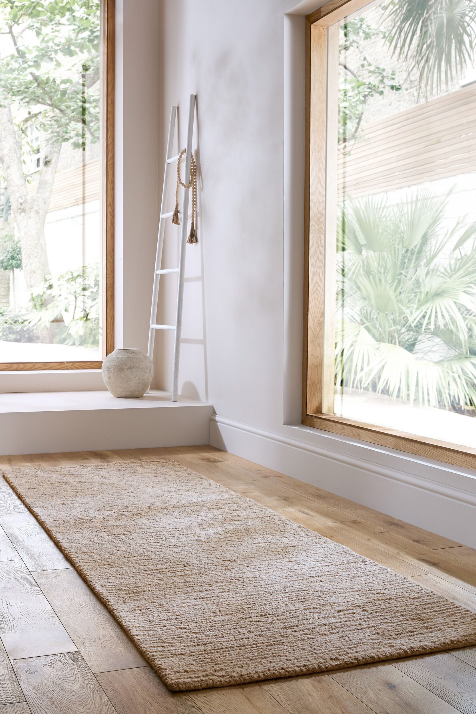 FLAIR RUGS Wollteppich Harris Boucle, rechteckig, Höhe: 12 mm, handgefertigt
