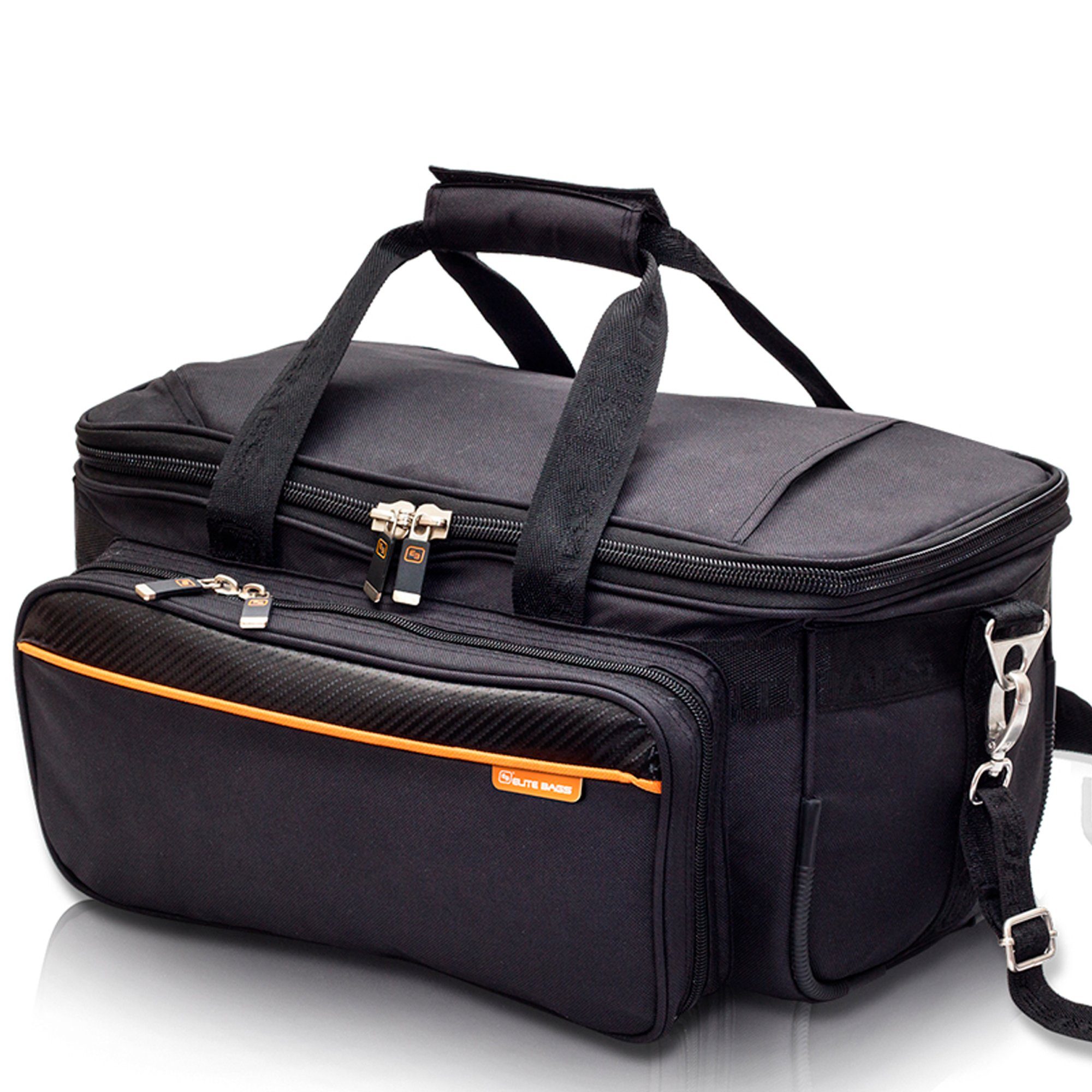 Elite Bags Arzttasche Elite Bags GP´S Softbag-Arzttasche Schwarz 25 x 40 x 21 cm