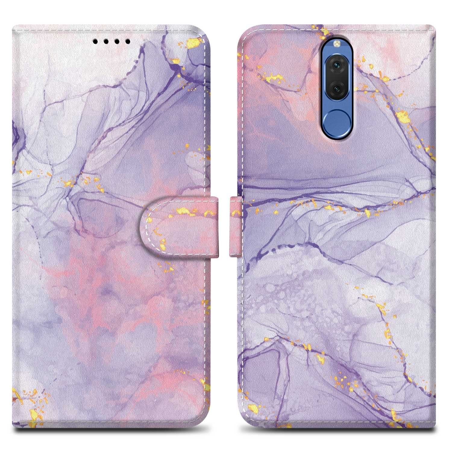 Cadorabo Handyhülle für Huawei MATE 10 LITE / NOVA 2i Hülle Huawei MATE 10 LITE, Handy Schutzhülle - Hülle, Standfunktion, Kartenfach, Magnetverschluss