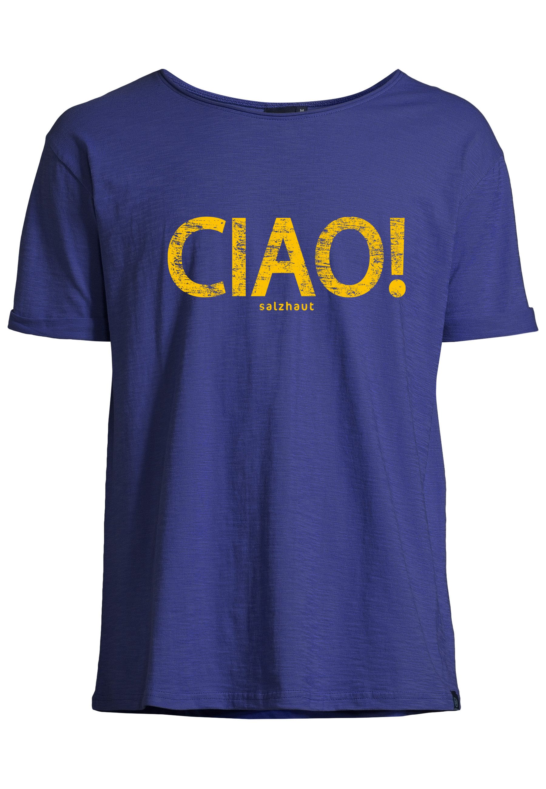 salzhaut T-Shirt KIMM - CIAO Herren Regular Fit Endlich wieder Sommer! bequemes T-Shirt, Shirt, Top, Oberteil